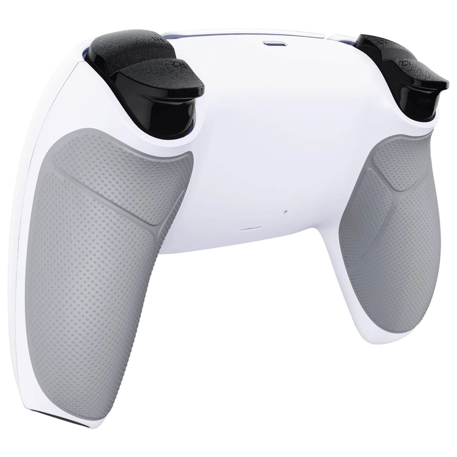 eXtremeRate Performance Grip Replacement Back Housing Bottom Shell for PS5 Controller BDM-010/020/030/040/050/060 - Rubberized White - Image 4