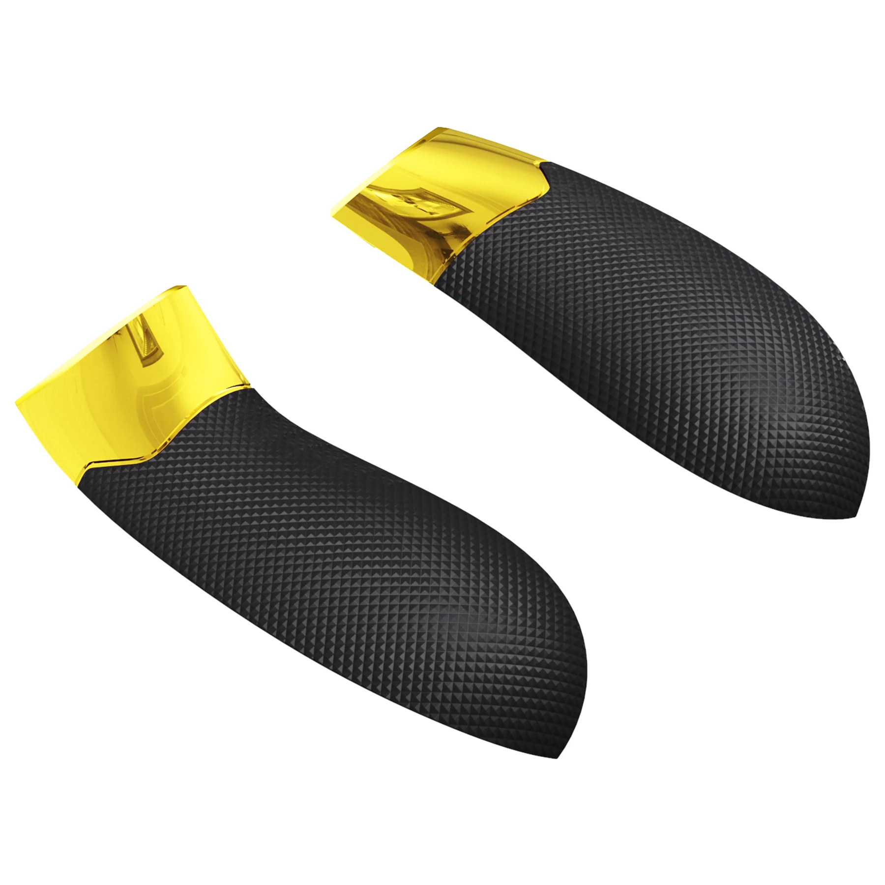 eXtremeRate Performance Non-Slip Texture Rubberized Grips Replacement Back Panels for Xbox Series X & S Controller - Chrome Gold - Image 8