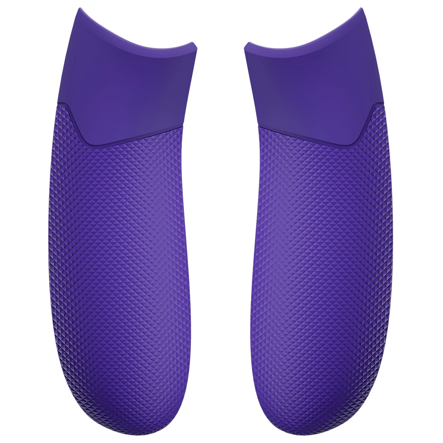eXtremeRate Performance Non-Slip Texture Rubberized Grips Replacement Back Panels for Xbox Series X & S Controller - Purple - Image 7