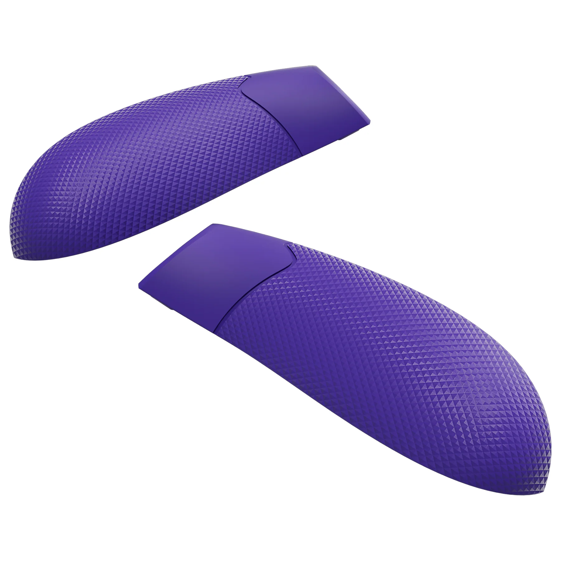 eXtremeRate Performance Non-Slip Texture Rubberized Grips Replacement Back Panels for Xbox Series X & S Controller - Purple - Image 9