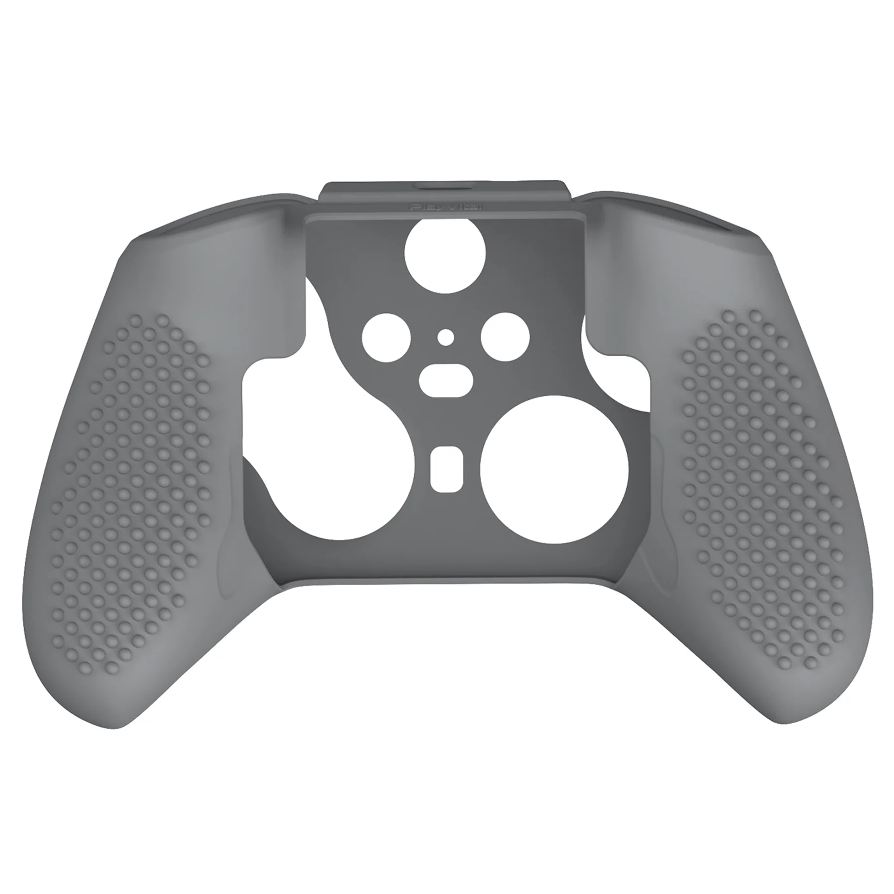 eXtremeRate PlayVital Protective Anti-Slip Silicone Case with Thumb Grips Caps for Xbox One Elite Series 2 & Elite 2 Core Controller - New Hope Gray - Image 8