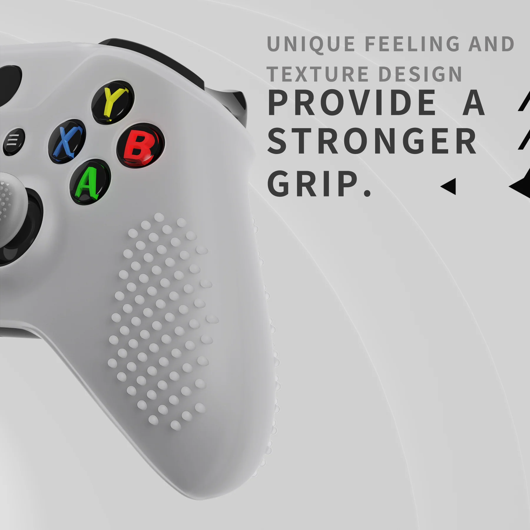 eXtremeRate PlayVital Protective Anti-Slip Silicone Case with Thumb Grips Caps for Xbox One X & S Controller - Glow in Dark - Green - Image 6