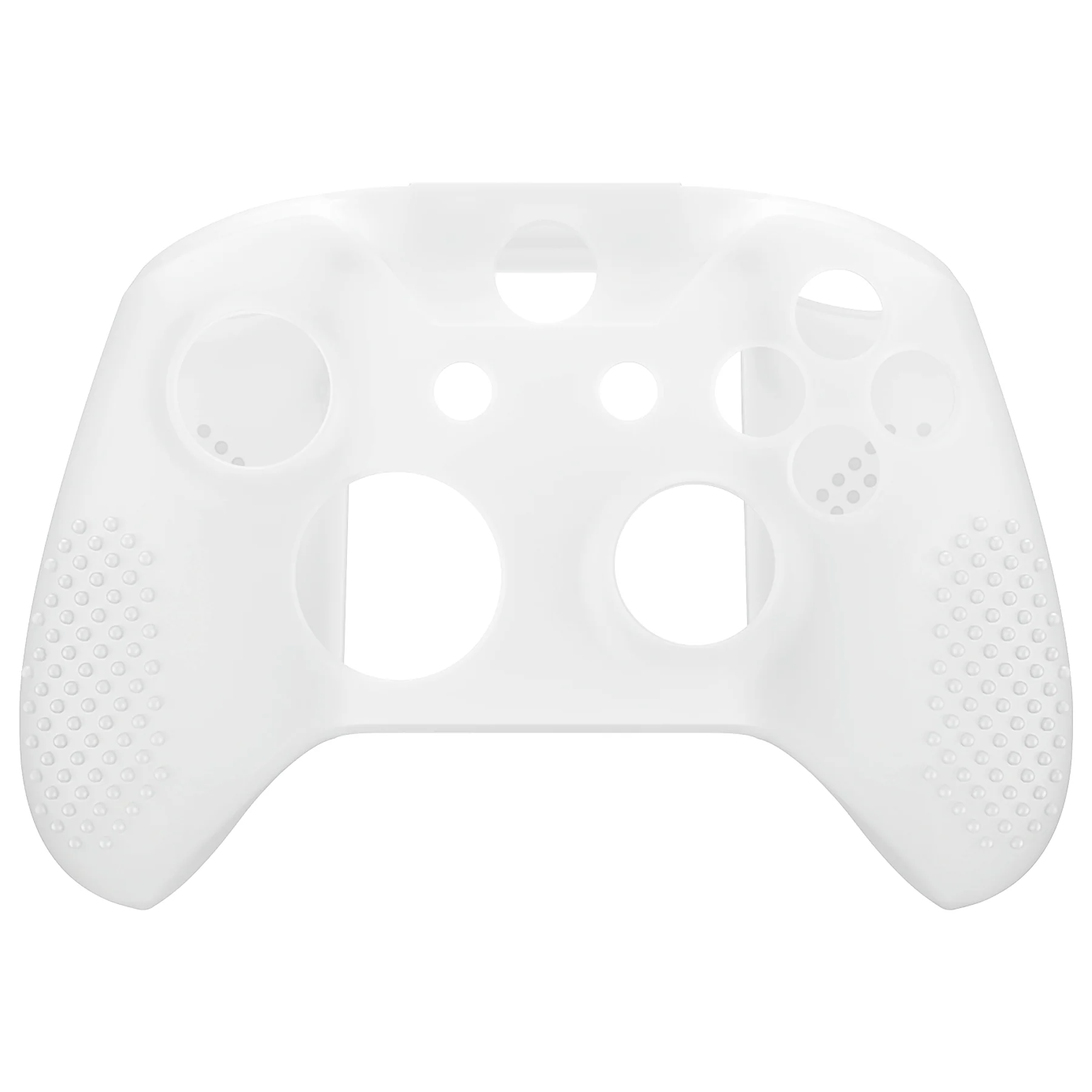 eXtremeRate PlayVital Protective Anti-Slip Silicone Case with Thumb Grips Caps for Xbox One X & S Controller - Glow in Dark - Green - Image 8
