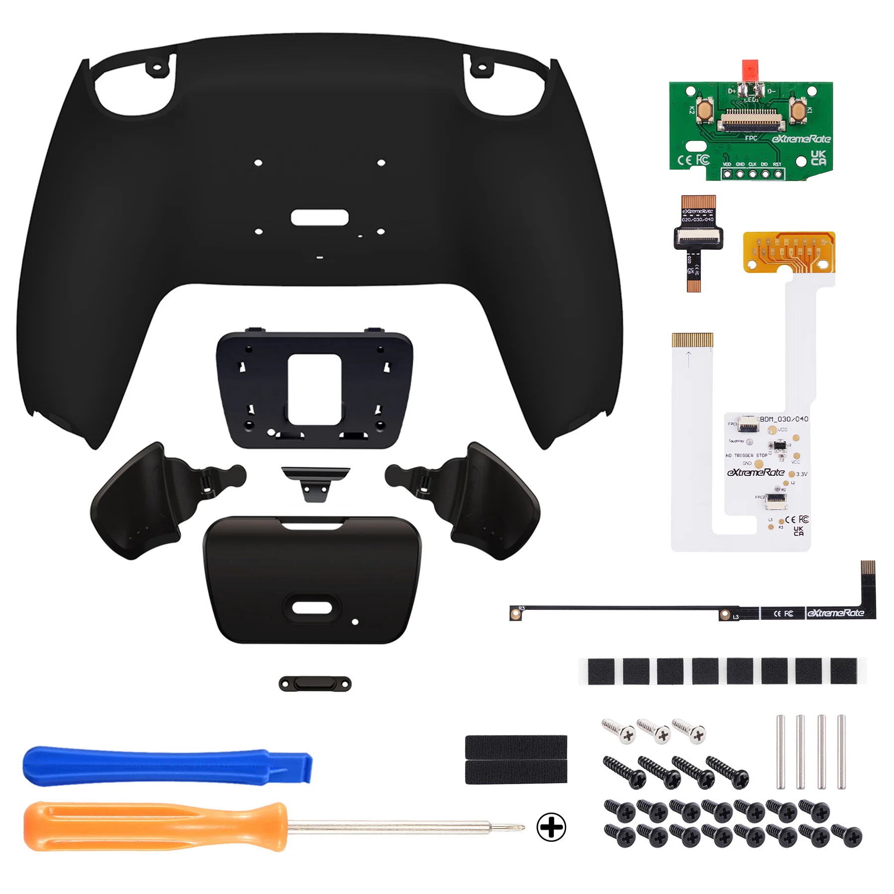 eXtremeRate Remappable RISE V3 Remap Kit for PS5 Controller BDM-030/040/050 - Black - Image 2