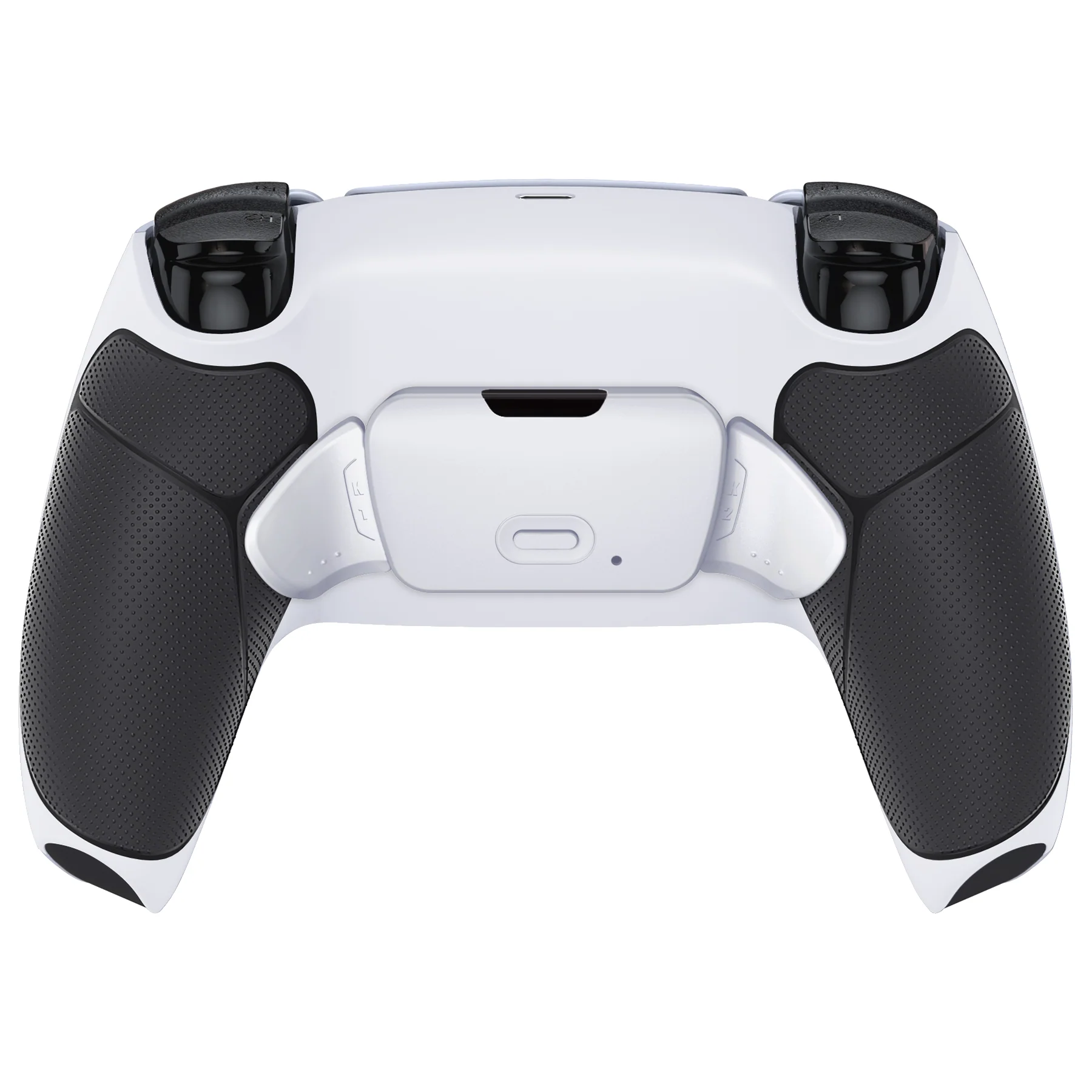eXtremeRate Remappable RISE V3 Remap Kit for PS5 Controller BDM-030/040/050 - Rubberized Black Grip with White Back Paddles - Image 7