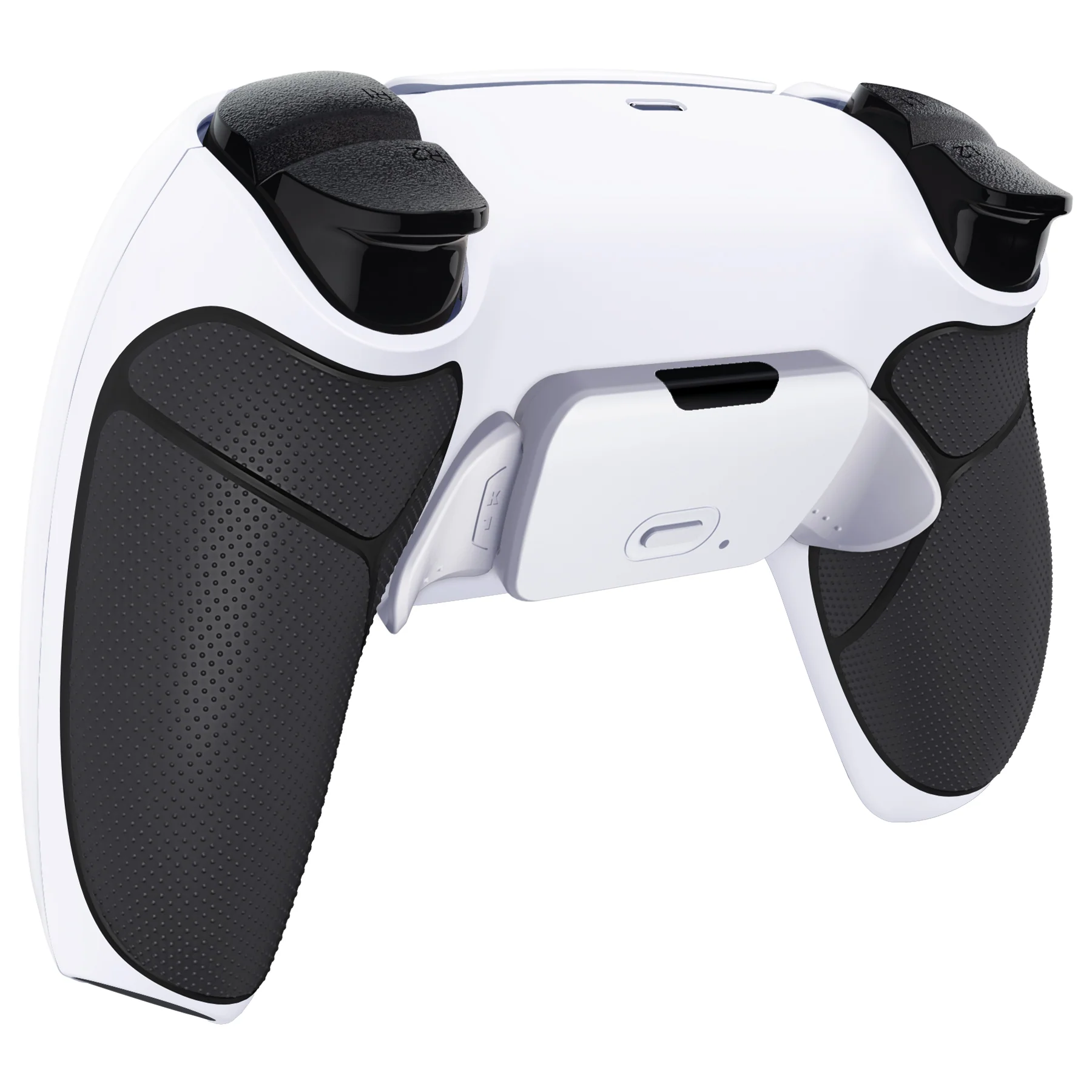 eXtremeRate Remappable RISE V3 Remap Kit for PS5 Controller BDM-030/040/050 - Rubberized Black Grip with White Back Paddles - Image 8