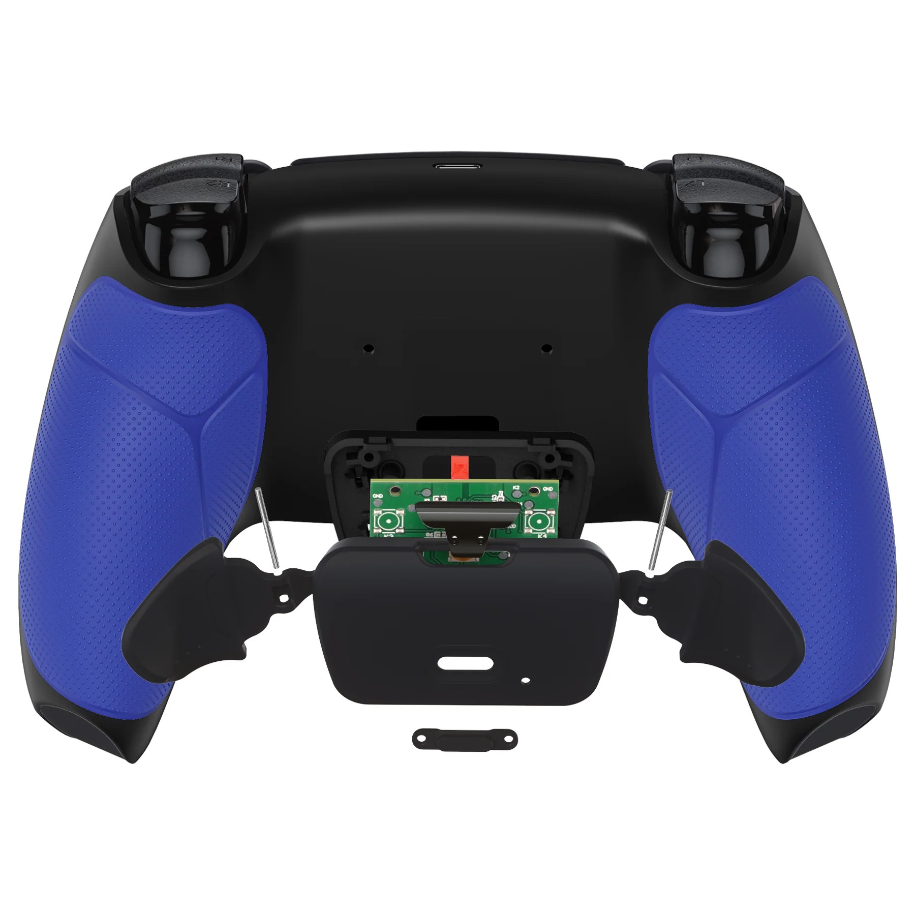 eXtremeRate Remappable RISE V3 Remap Kit for PS5 Controller BDM-030/040/050 - Rubberized Blue - Image 6