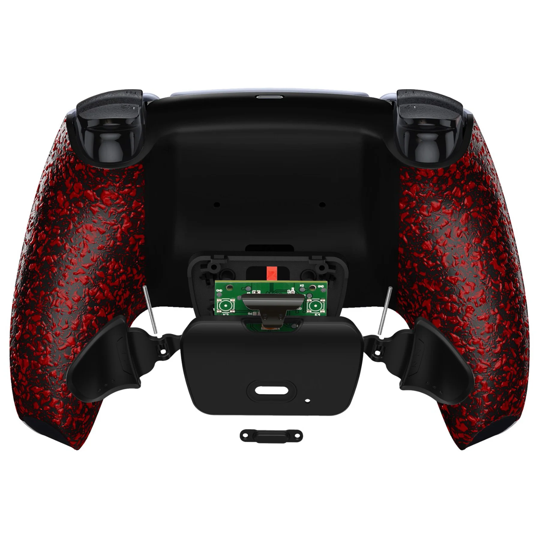 eXtremeRate Remappable RISE V3 Remap Kit for PS5 Controller BDM-030/040/050 - Textured Red - Image 6