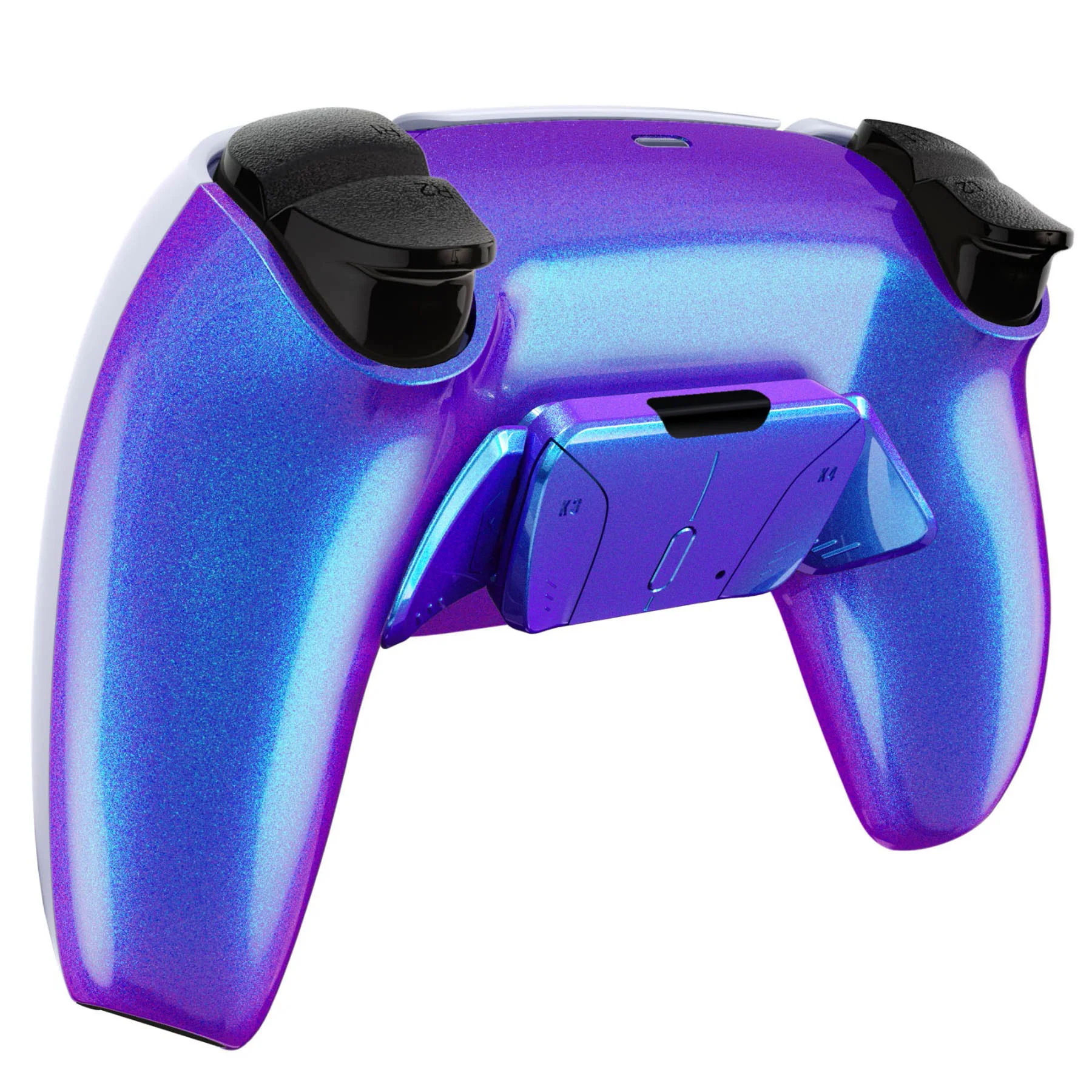 eXtremeRate Remappable RISE4 V3 Remap Kit for PS5 Controller BDM-030/040/050 - Chameleon Purple Blue - Image 8