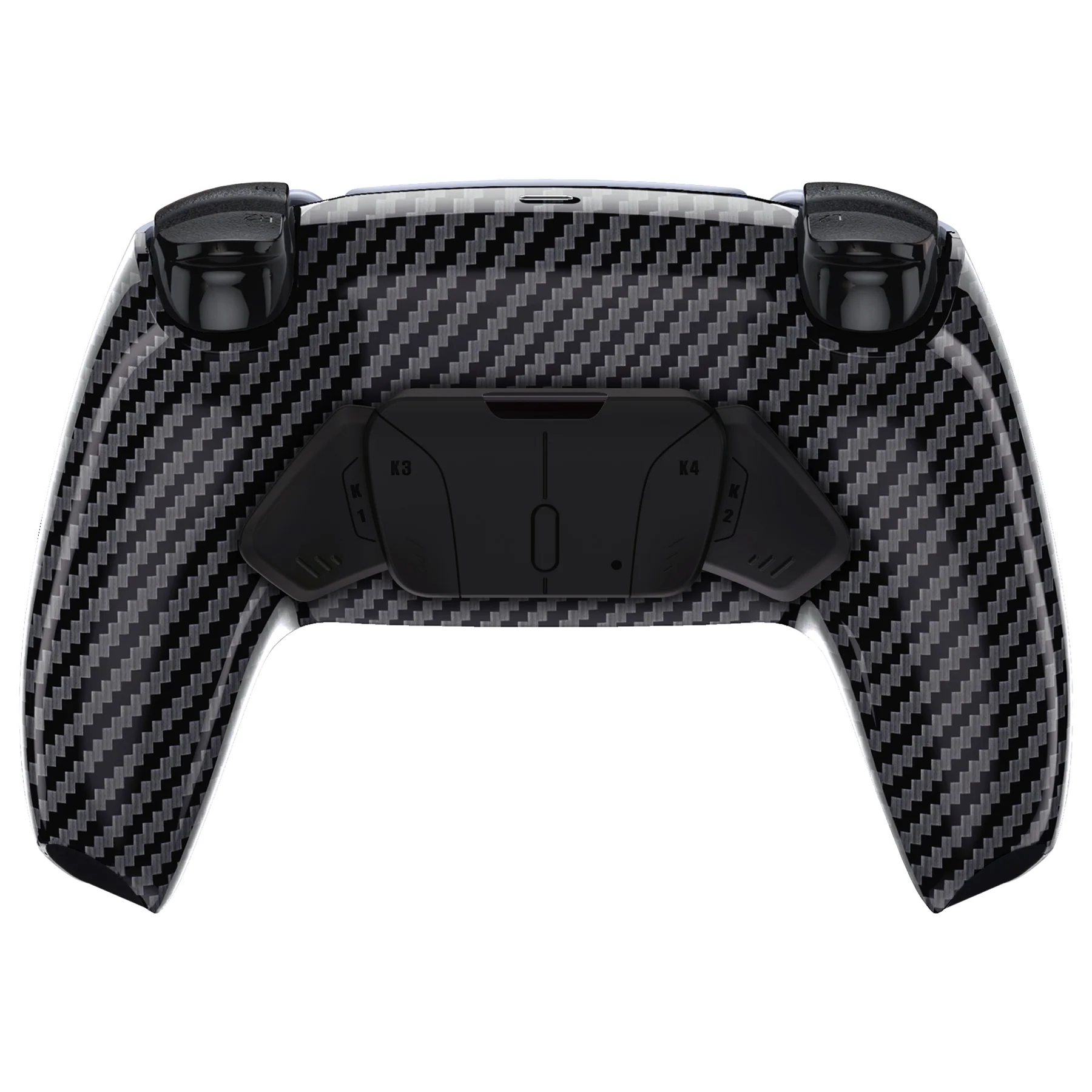eXtremeRate Remappable RISE4 V3 Remap Kit for PS5 Controller BDM-030/040/050 - Graphite Carbon Fiber - Image 7