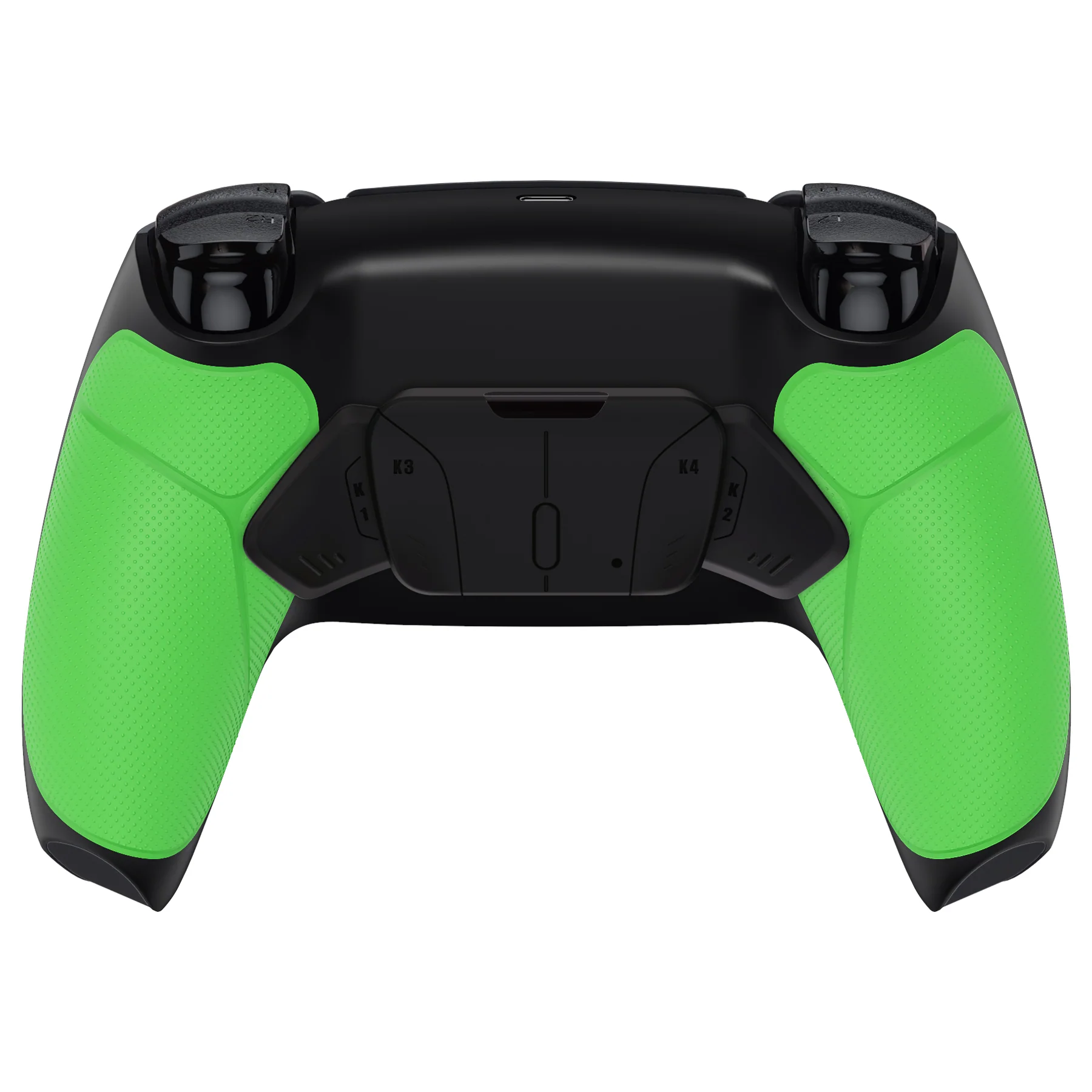 eXtremeRate Remappable RISE4 V3 Remap Kit for PS5 Controller BDM-030/040/050 - Rubberized Green - Image 7
