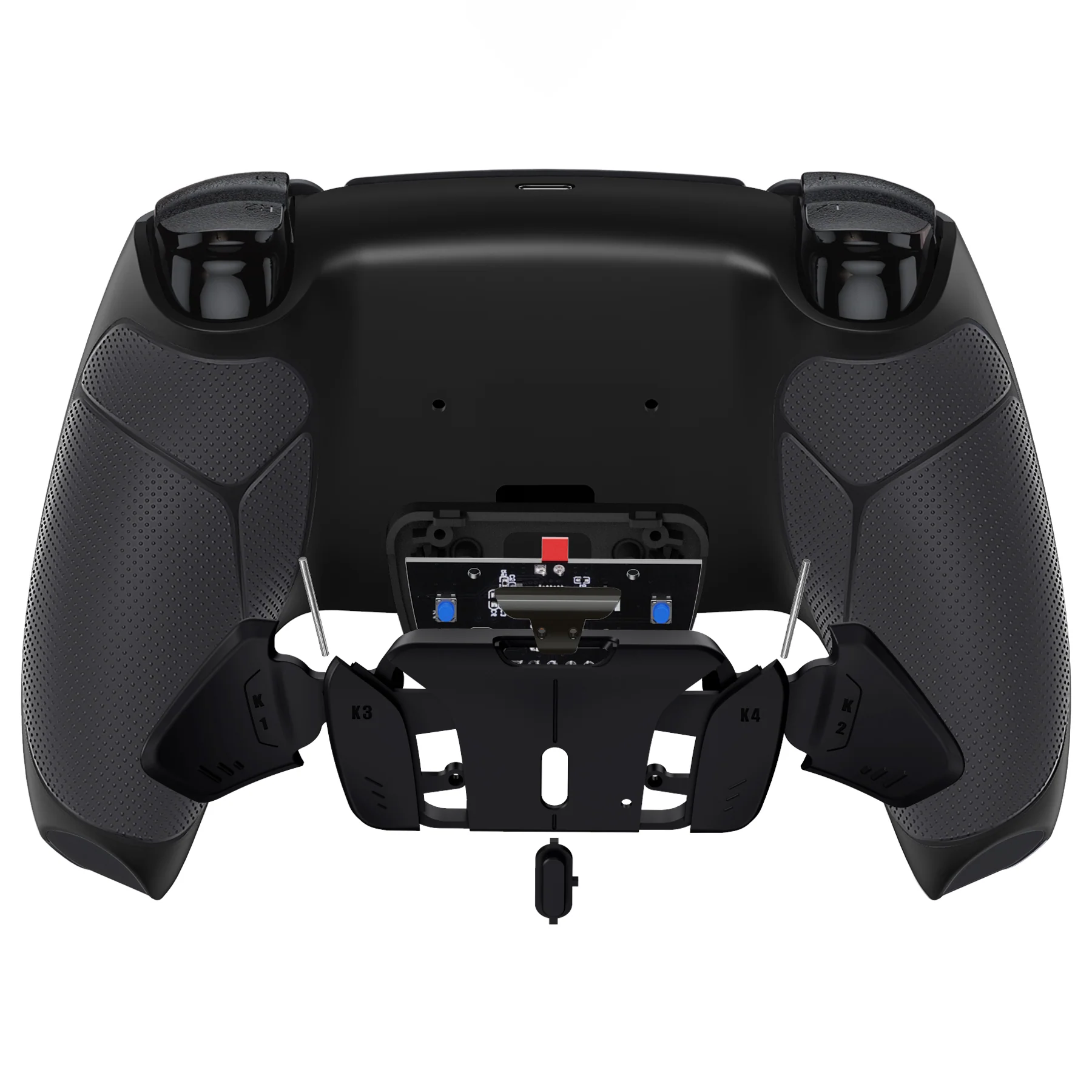 eXtremeRate Remappable RISE4 V4 Remap Kit for PS5 Controller BDM-030/040/050/060 - Rubberized Black - Image 6