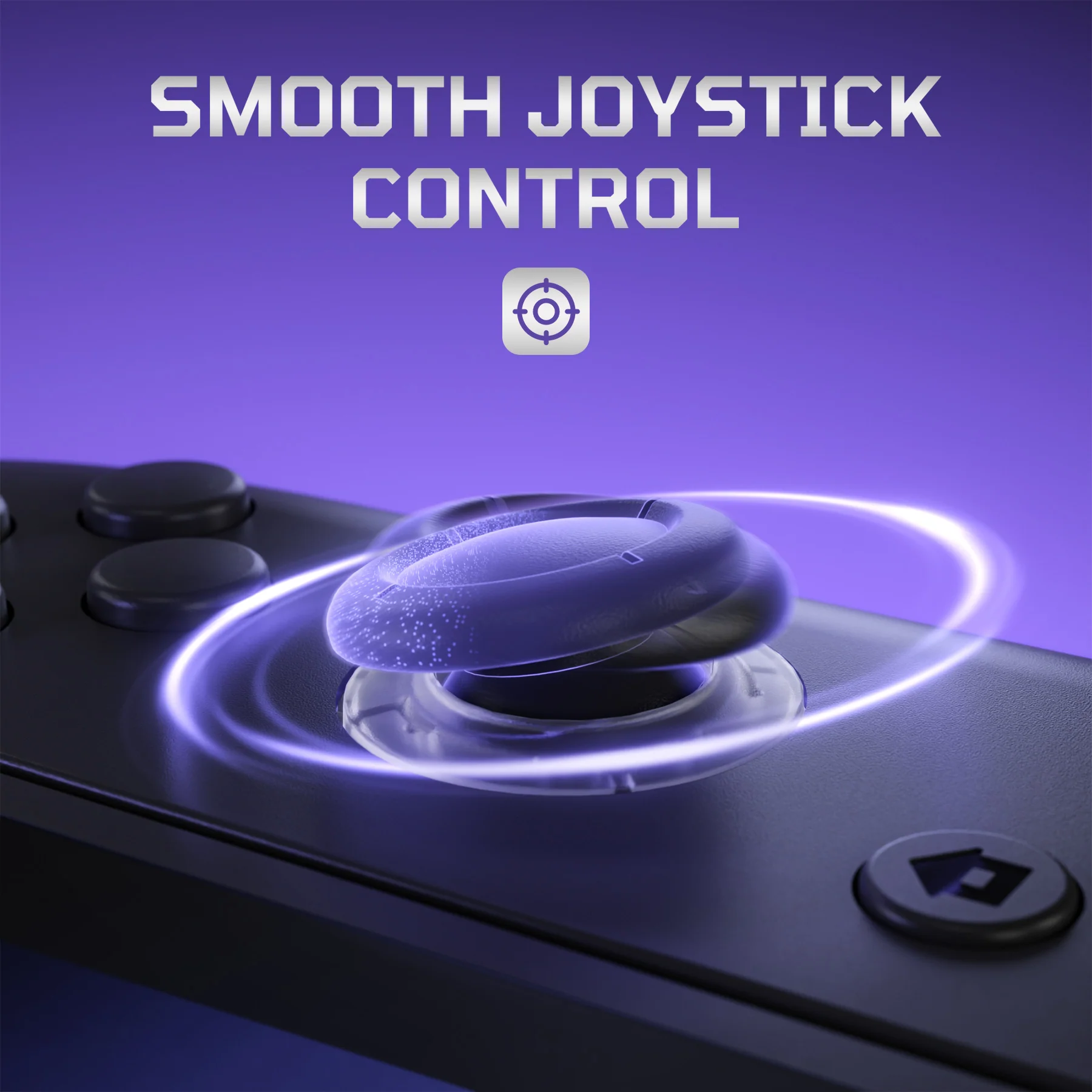 eXtremeRate Replacement 3D Joystick for Nintendo Switch 2 Joycon - Clear - Image 6
