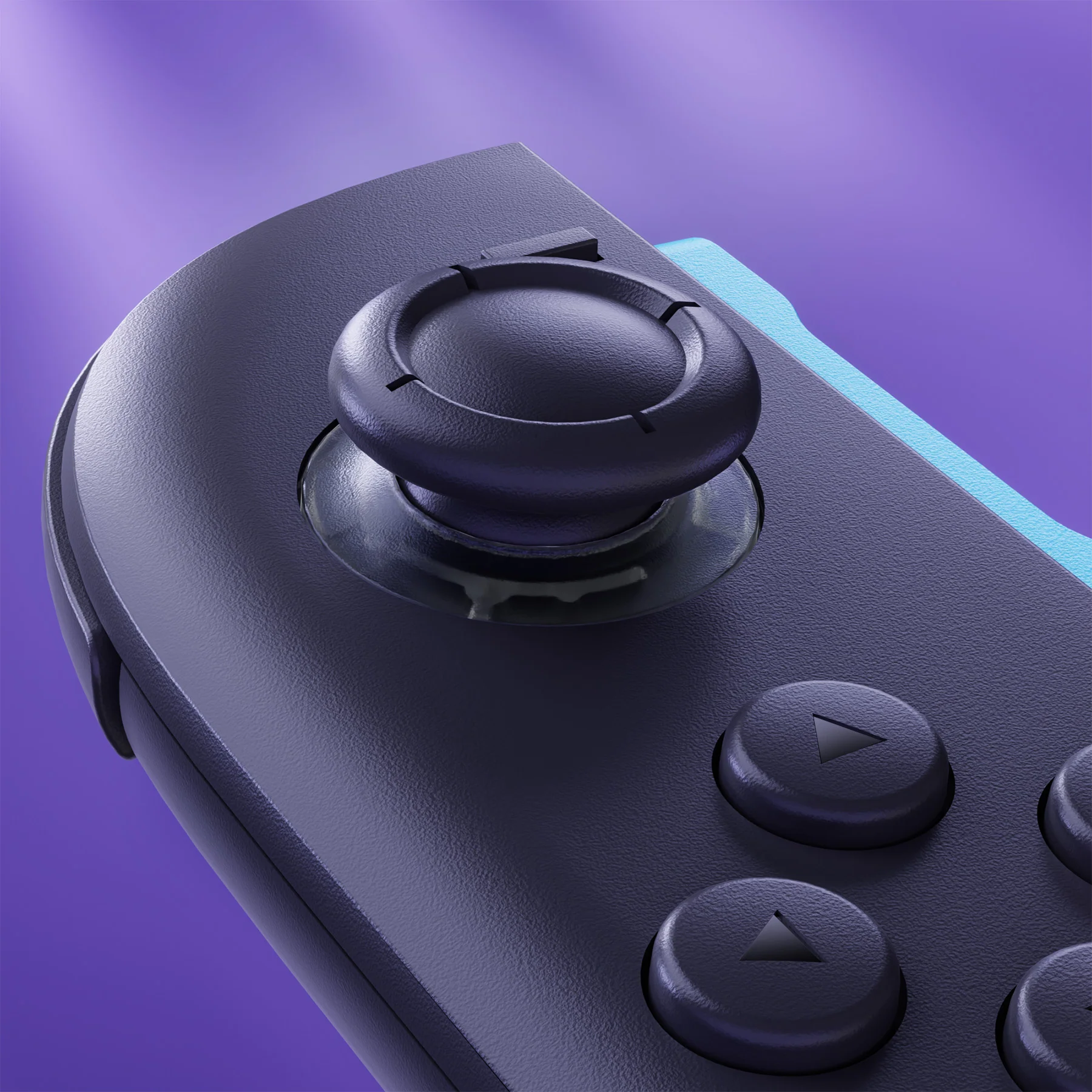 eXtremeRate Replacement 3D Joystick for Nintendo Switch 2 Joycon - Clear Slate Black - Image 8