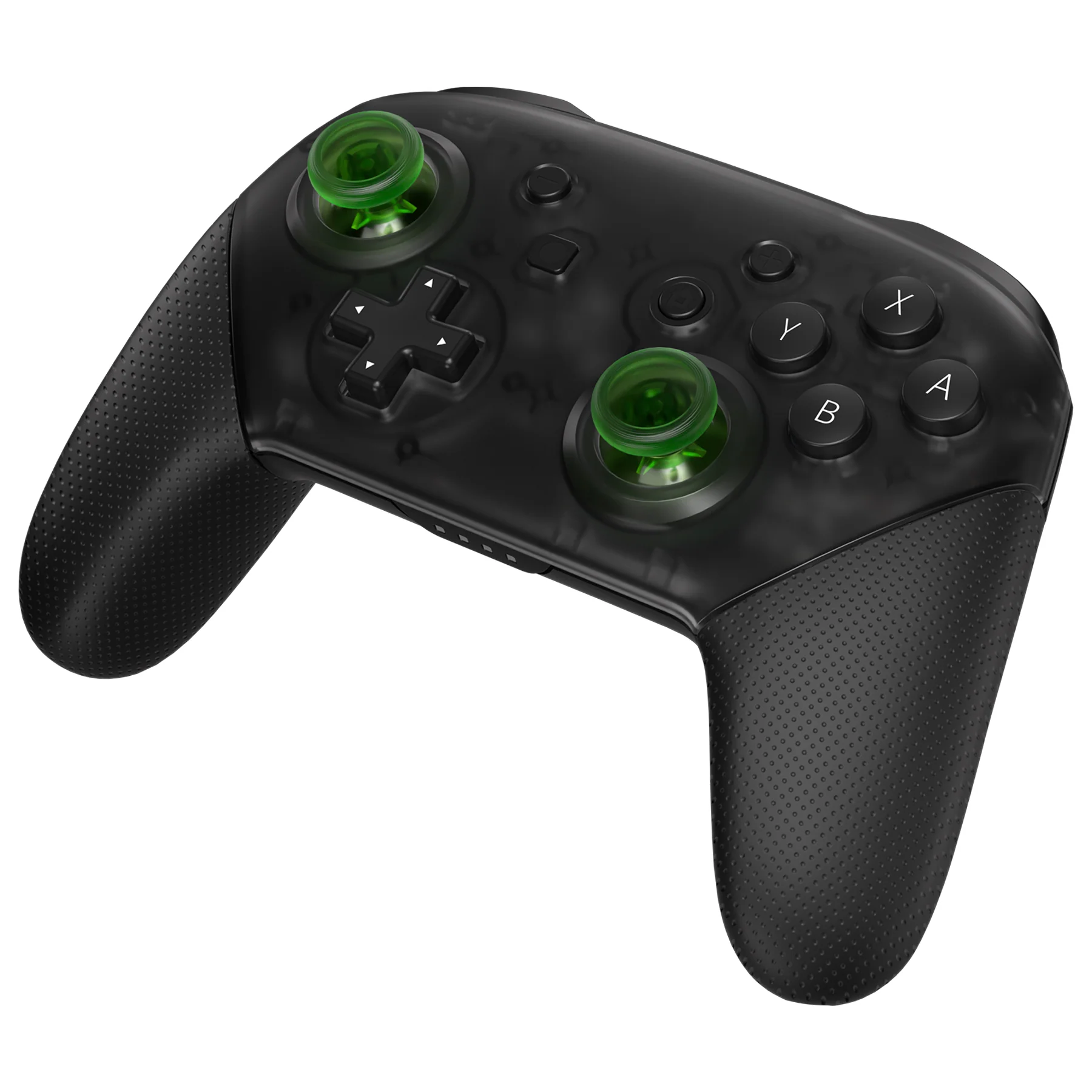 eXtremeRate Replacement 3D Joystick Thumbsticks for Nintendo Switch Pro Controller - Clear Green - Image 3