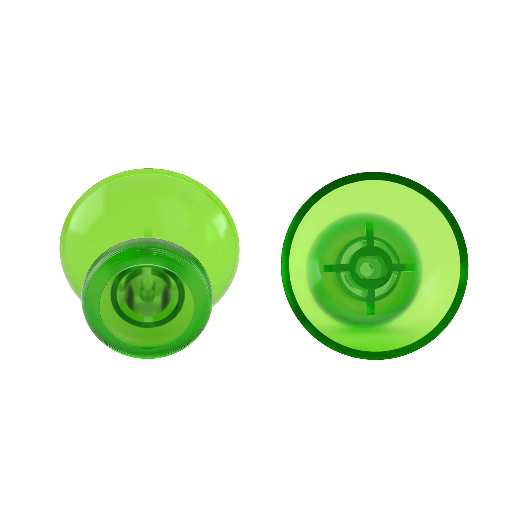 eXtremeRate Replacement 3D Joystick Thumbsticks for Nintendo Switch Pro Controller - Clear Green - Image 7