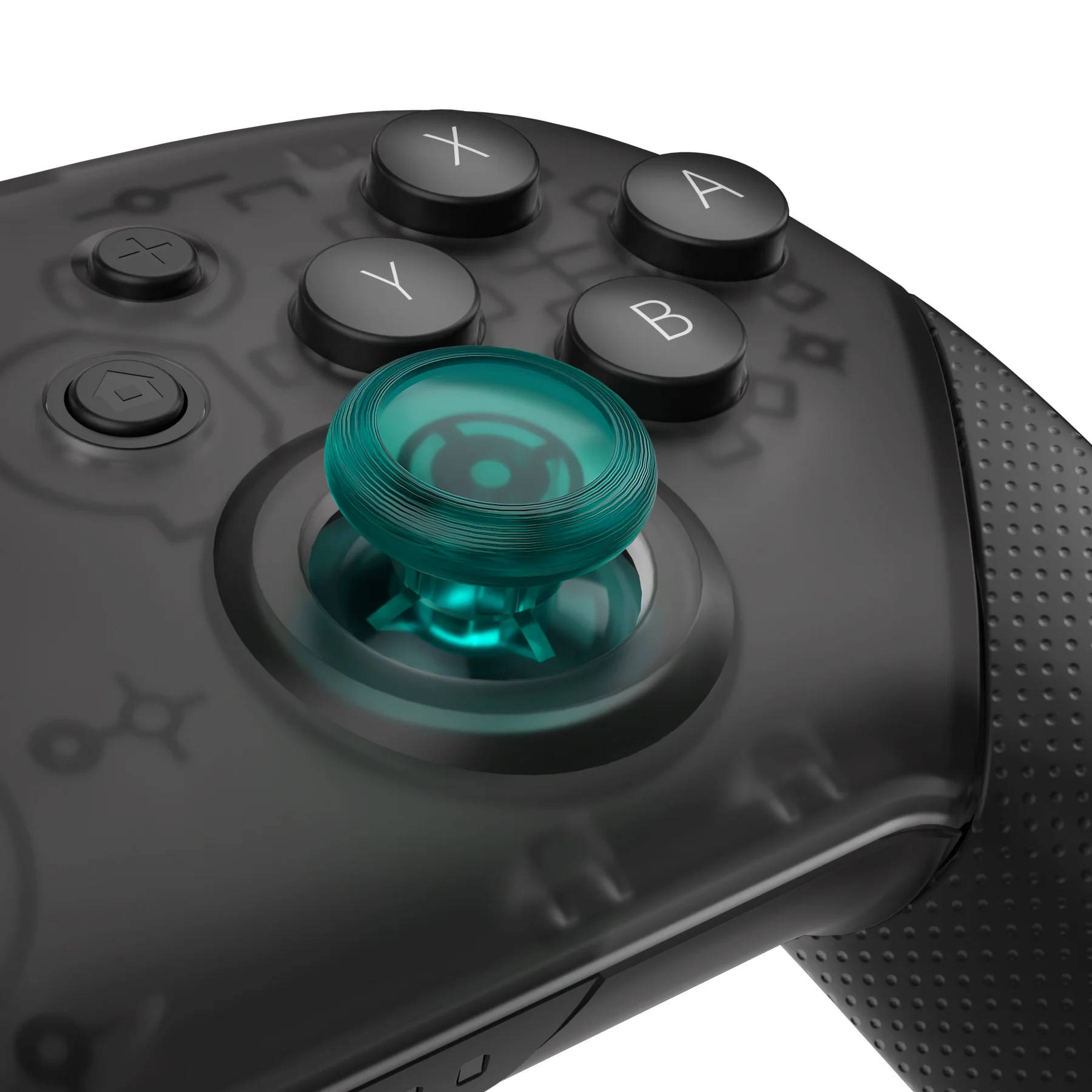 eXtremeRate Replacement 3D Joystick Thumbsticks for Nintendo Switch Pro Controller - Emerald Green - Image 4