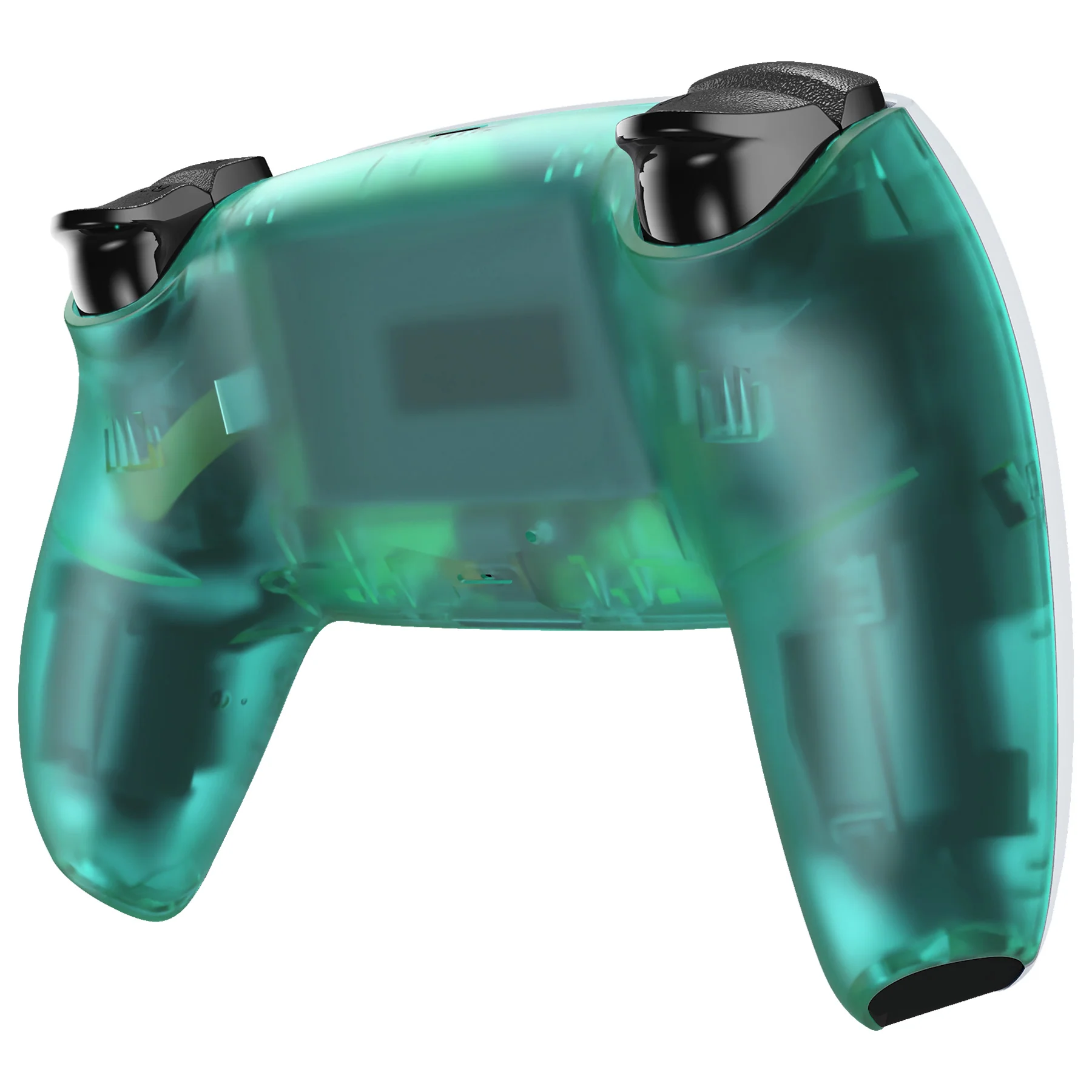eXtremeRate Replacement Back Housing Bottom Shell Compatible with PS5 Controller BDM-010/020/030/040/050 - Emerald Green - Image 5