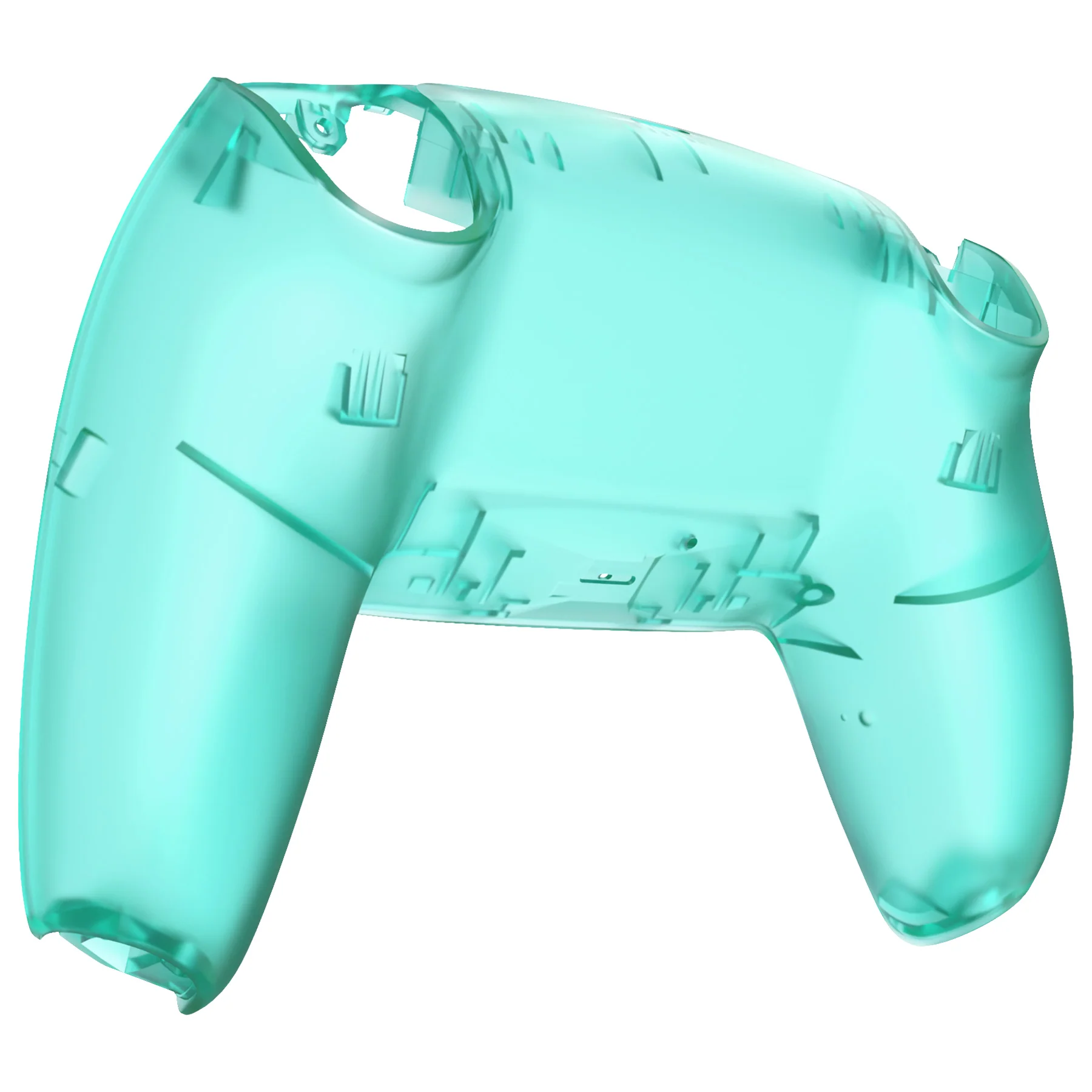 eXtremeRate Replacement Back Housing Bottom Shell Compatible with PS5 Controller BDM-010/020/030/040/050 - Emerald Green - Image 8