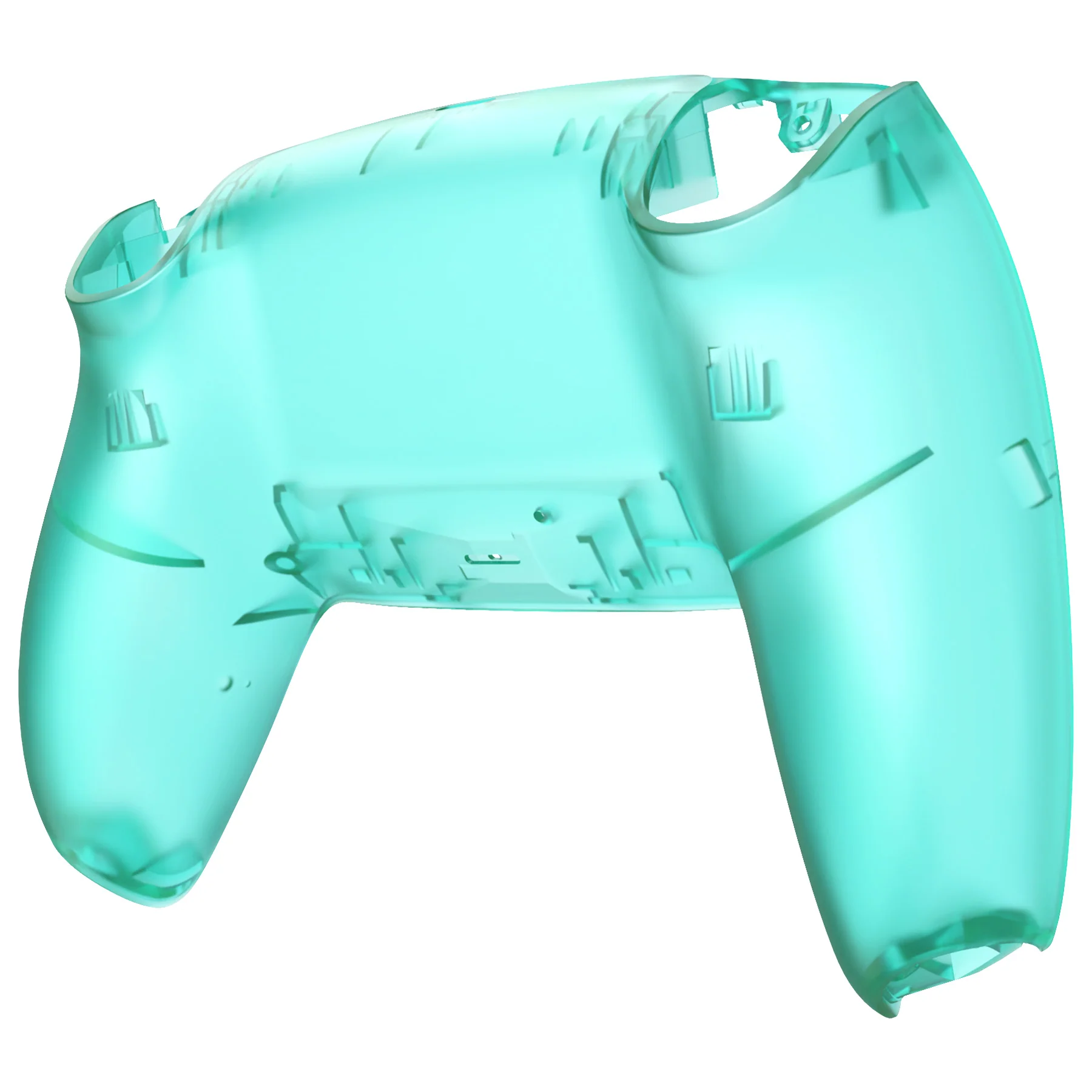 eXtremeRate Replacement Back Housing Bottom Shell Compatible with PS5 Controller BDM-010/020/030/040/050 - Emerald Green - Image 9