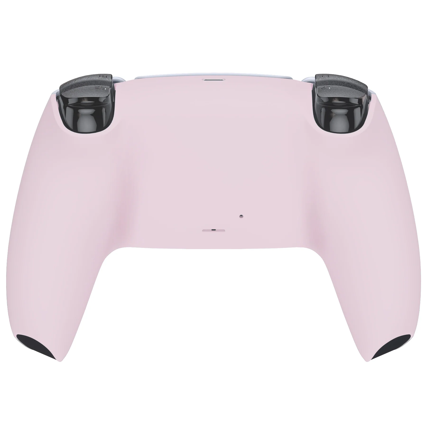 eXtremeRate Replacement Back Housing Bottom Shell Compatible with PS5 Controller BDM-010/020/030/040/050 - Cherry Blossoms Pink - Image 2