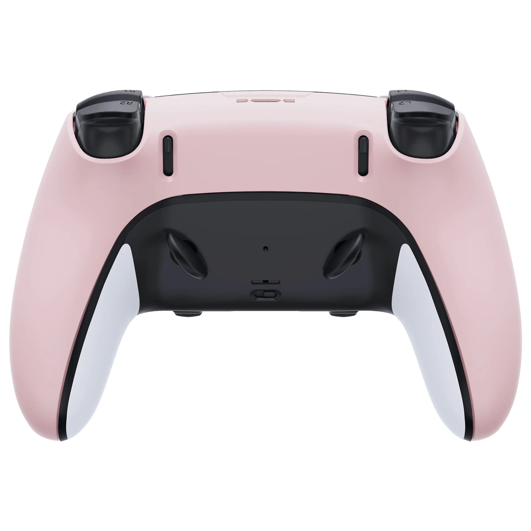eXtremeRate Replacement Back Housing Bottom Shell Compatible with PS5 Edge Controller - Cherry Blossoms Pink - Image 2