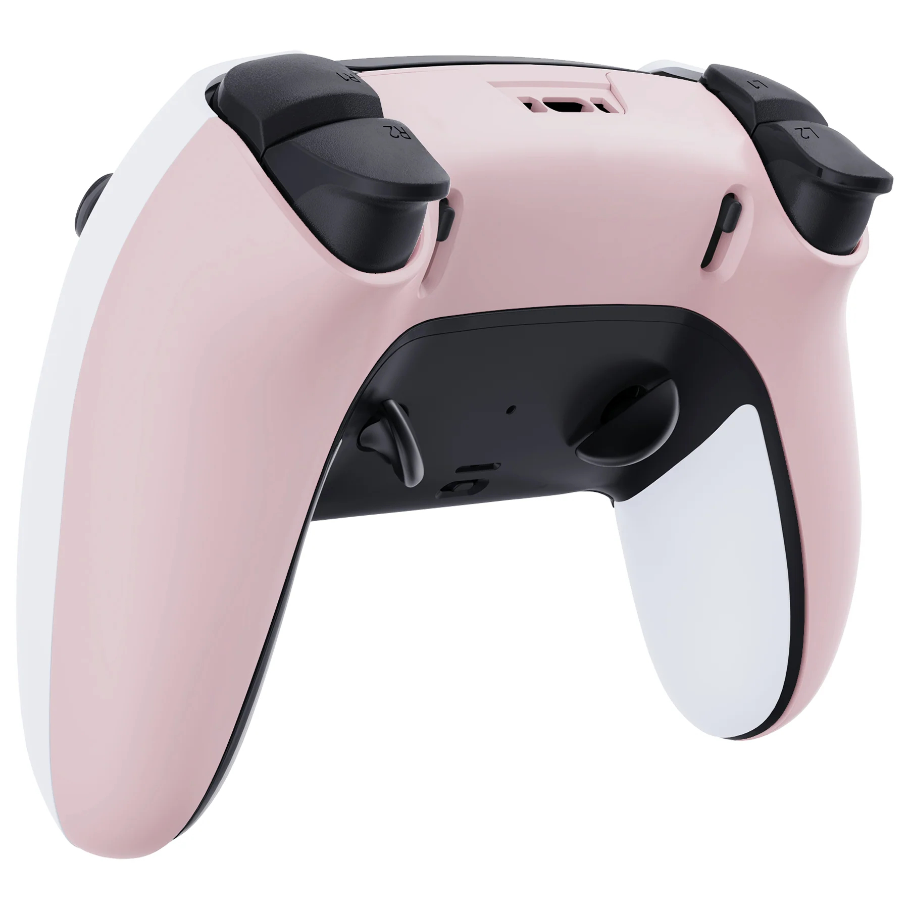 eXtremeRate Replacement Back Housing Bottom Shell Compatible with PS5 Edge Controller - Cherry Blossoms Pink - Image 3