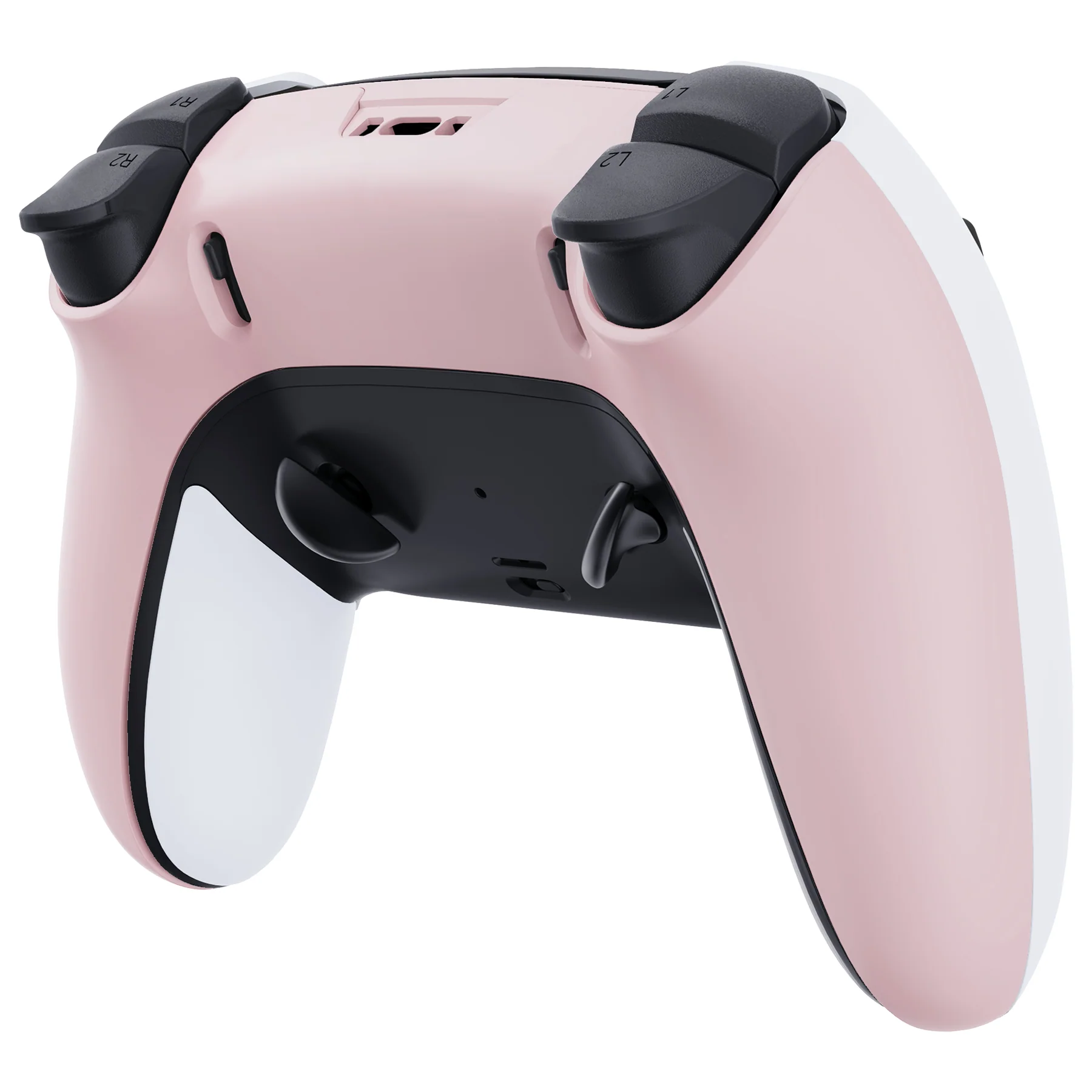 eXtremeRate Replacement Back Housing Bottom Shell Compatible with PS5 Edge Controller - Cherry Blossoms Pink - Image 4