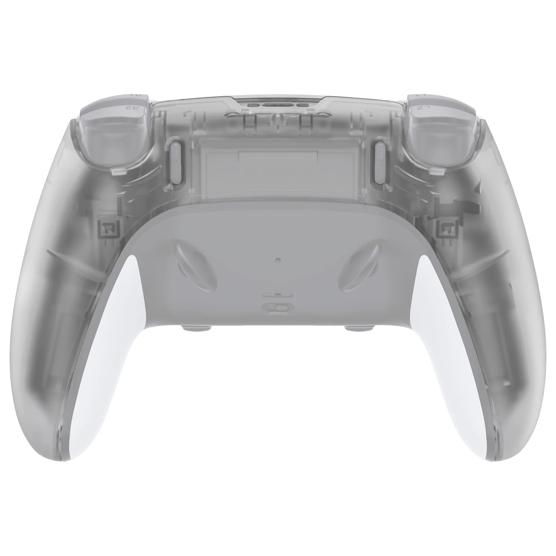 eXtremeRate Replacement Back Housing Bottom Shell Compatible with PS5 Edge Controller - Glow in Dark - Green - Image 3