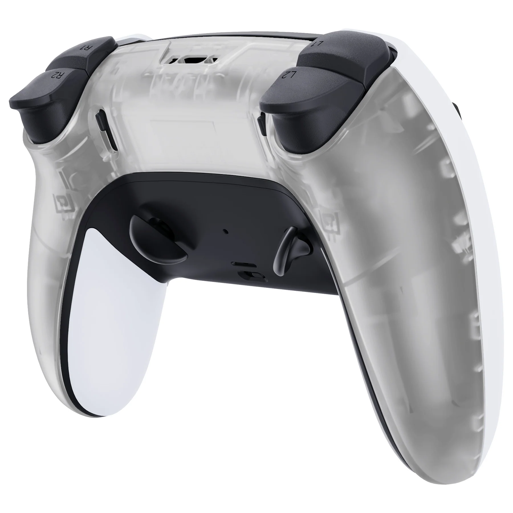 eXtremeRate Replacement Back Housing Bottom Shell Compatible with PS5 Edge Controller - Glow in Dark - Green - Image 6