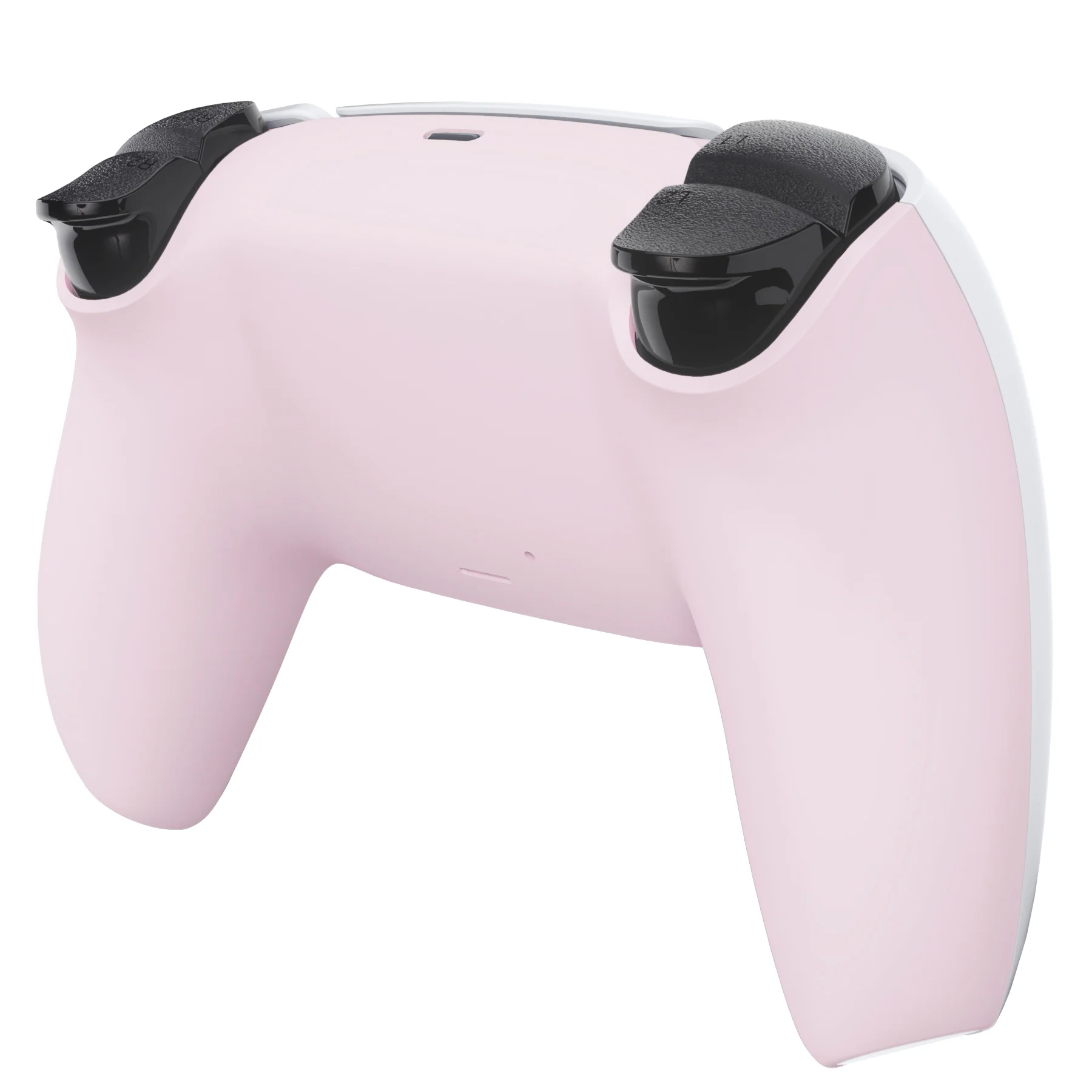 eXtremeRate Replacement Back Housing Bottom Shell for PS5 Controller BDM-010/020/030/040/050/060 - Cherry Blossoms Pink - Image 5