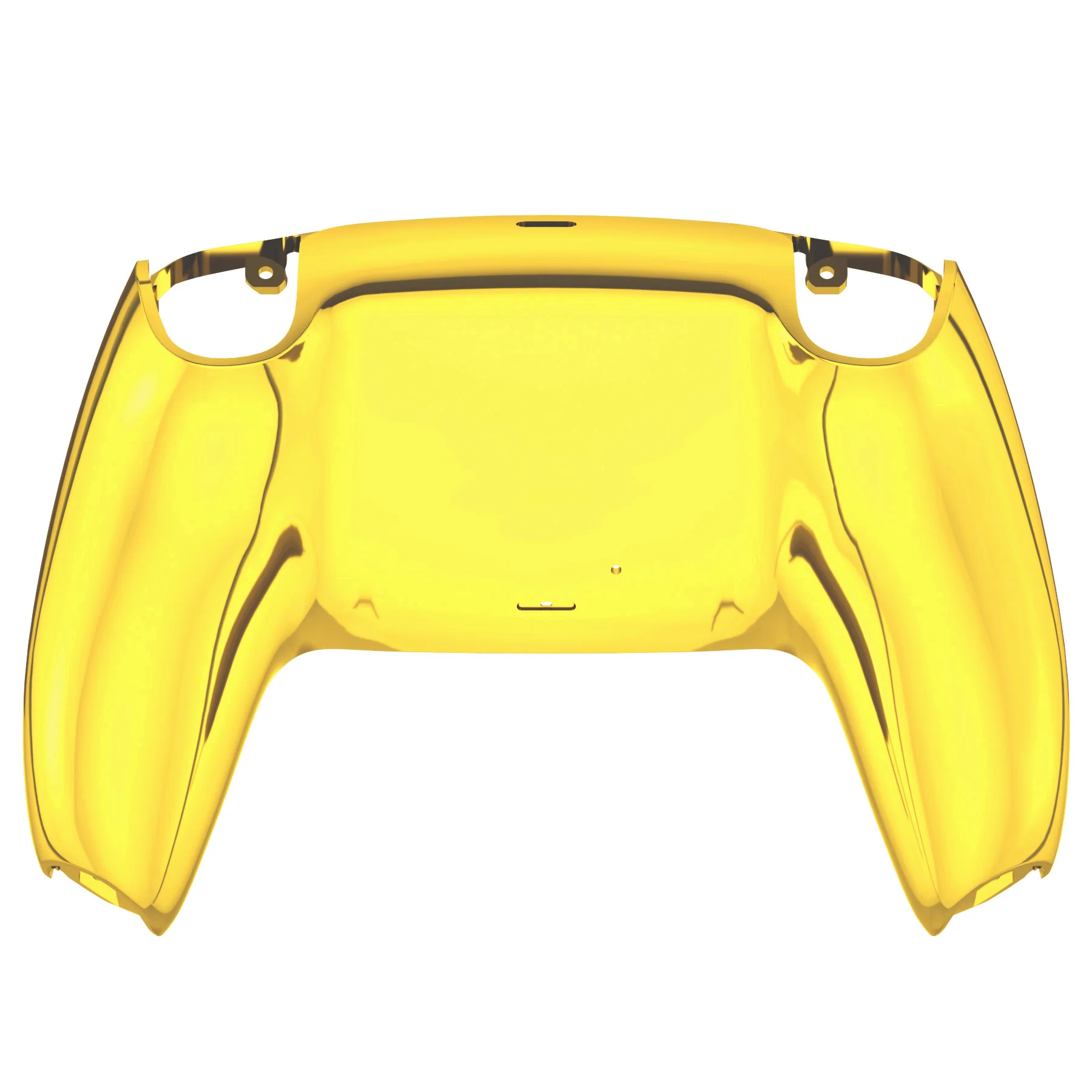 eXtremeRate Replacement Back Housing Bottom Shell for PS5 Controller BDM-010/020/030/040/050/060 - Chrome Gold - Image 6
