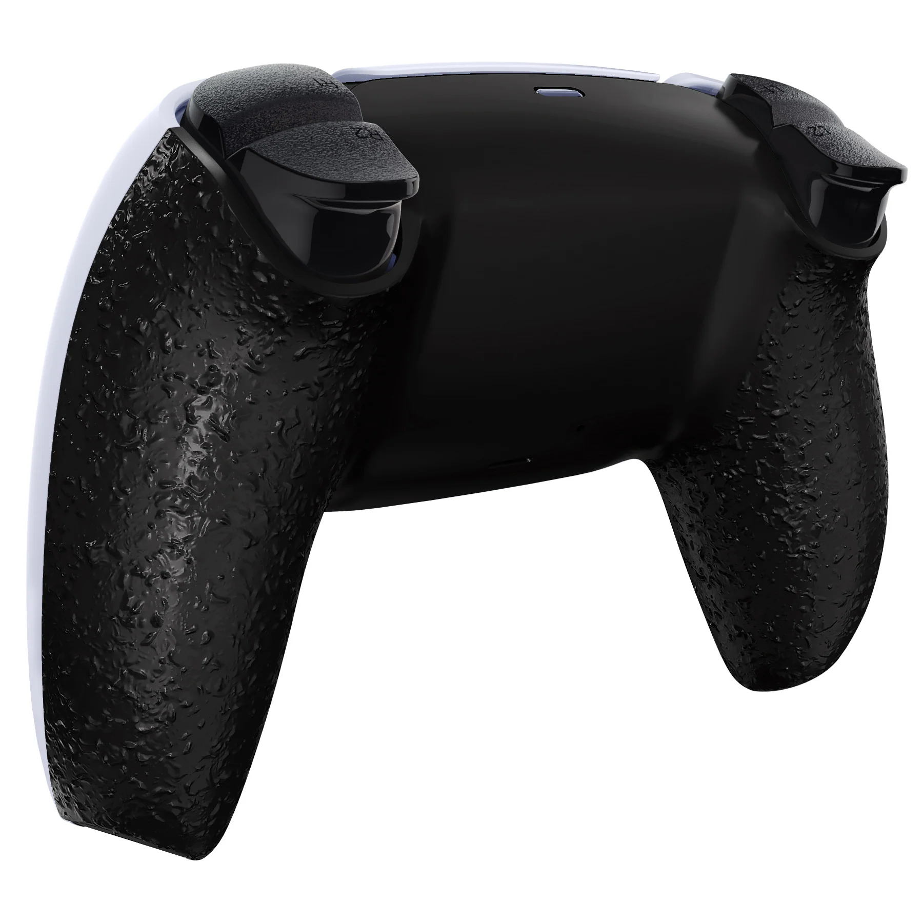eXtremeRate Replacement Back Housing Bottom Shell for PS5 Controller BDM-010/020/030/040/050/060 - Textured Black - Image 4