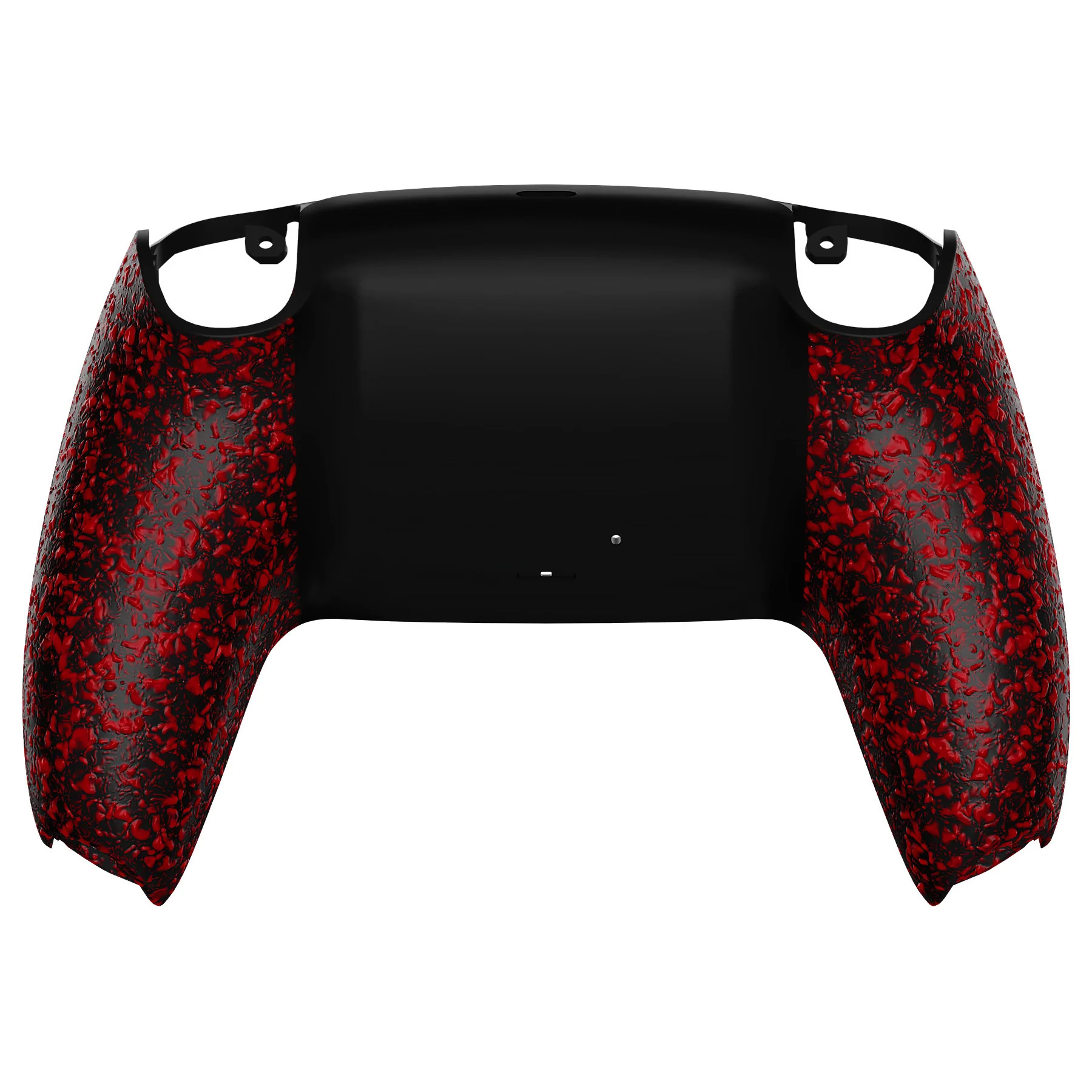 eXtremeRate Replacement Back Housing Bottom Shell for PS5 Controller BDM-010/020/030/040/050/060 - Textured Red - Image 6