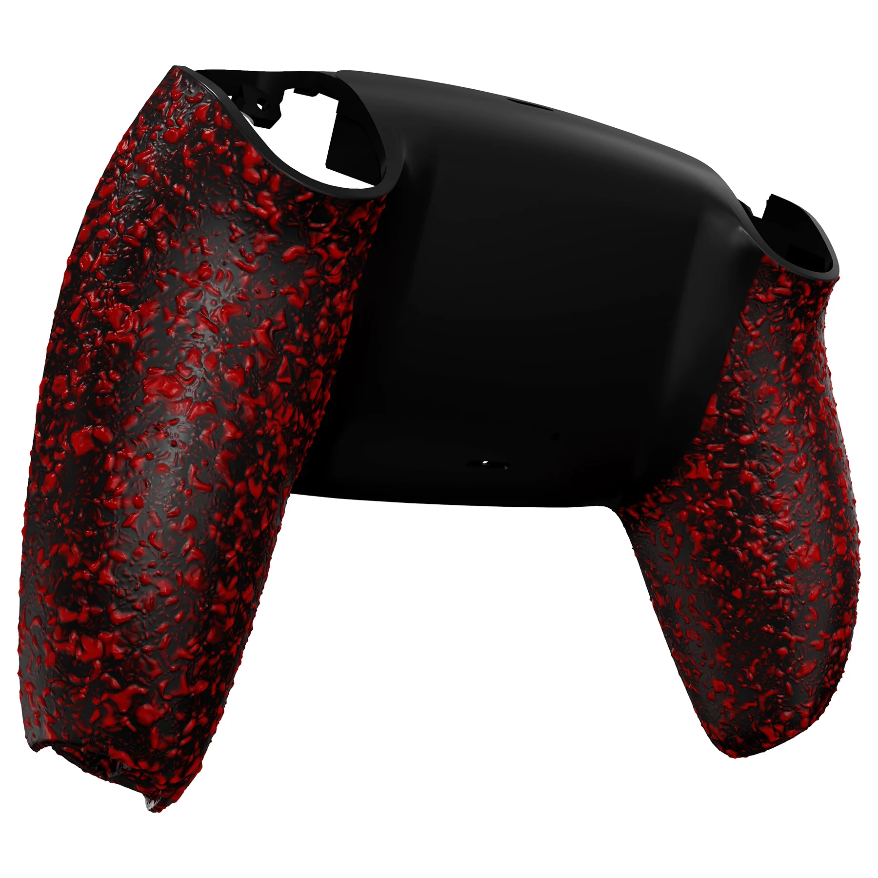 eXtremeRate Replacement Back Housing Bottom Shell for PS5 Controller BDM-010/020/030/040/050/060 - Textured Red - Image 7