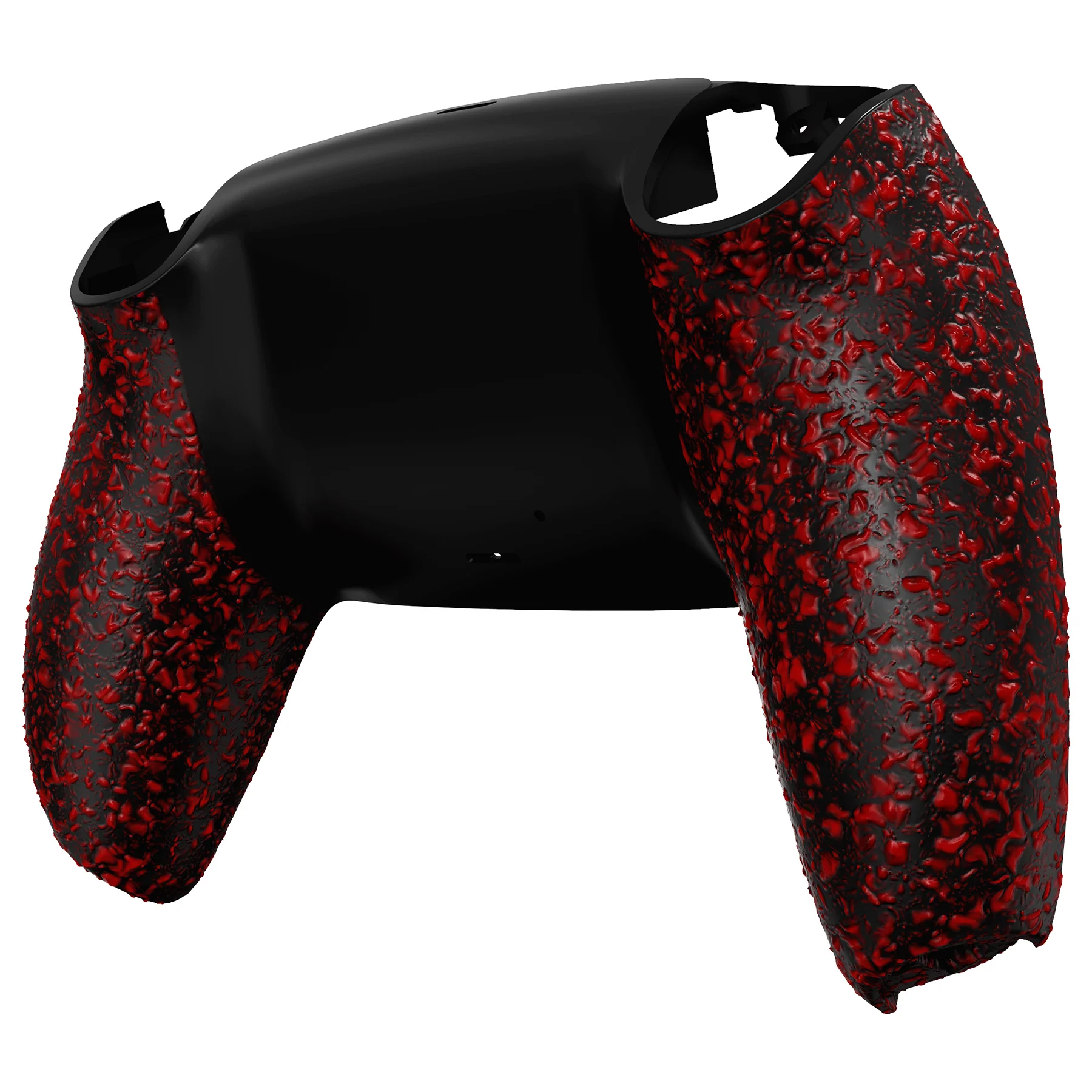 eXtremeRate Replacement Back Housing Bottom Shell for PS5 Controller BDM-010/020/030/040/050/060 - Textured Red - Image 8