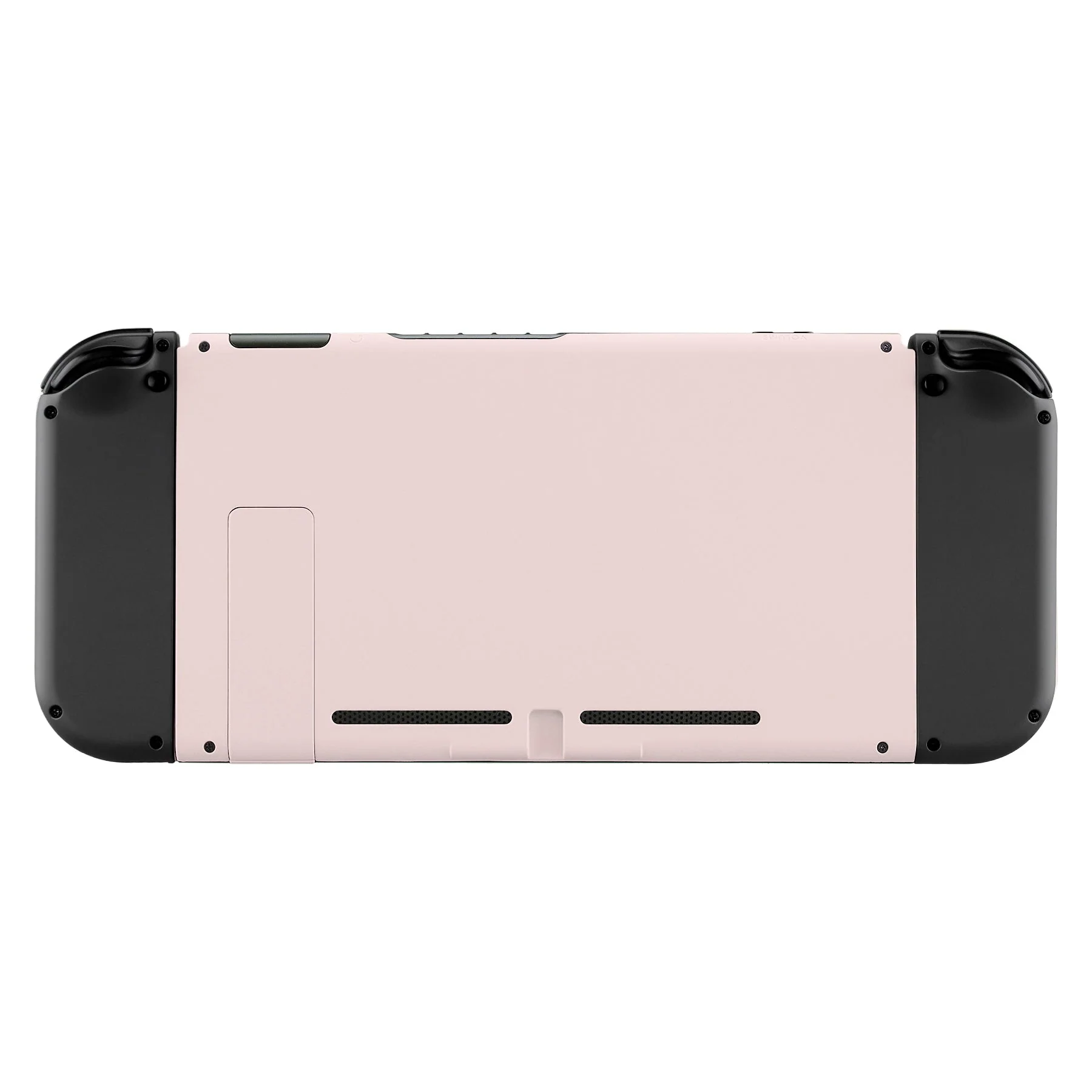 eXtremeRate Replacement Back Plate with Kickstand for Nintendo Switch Console - Cherry Blossoms Pink - Image 2