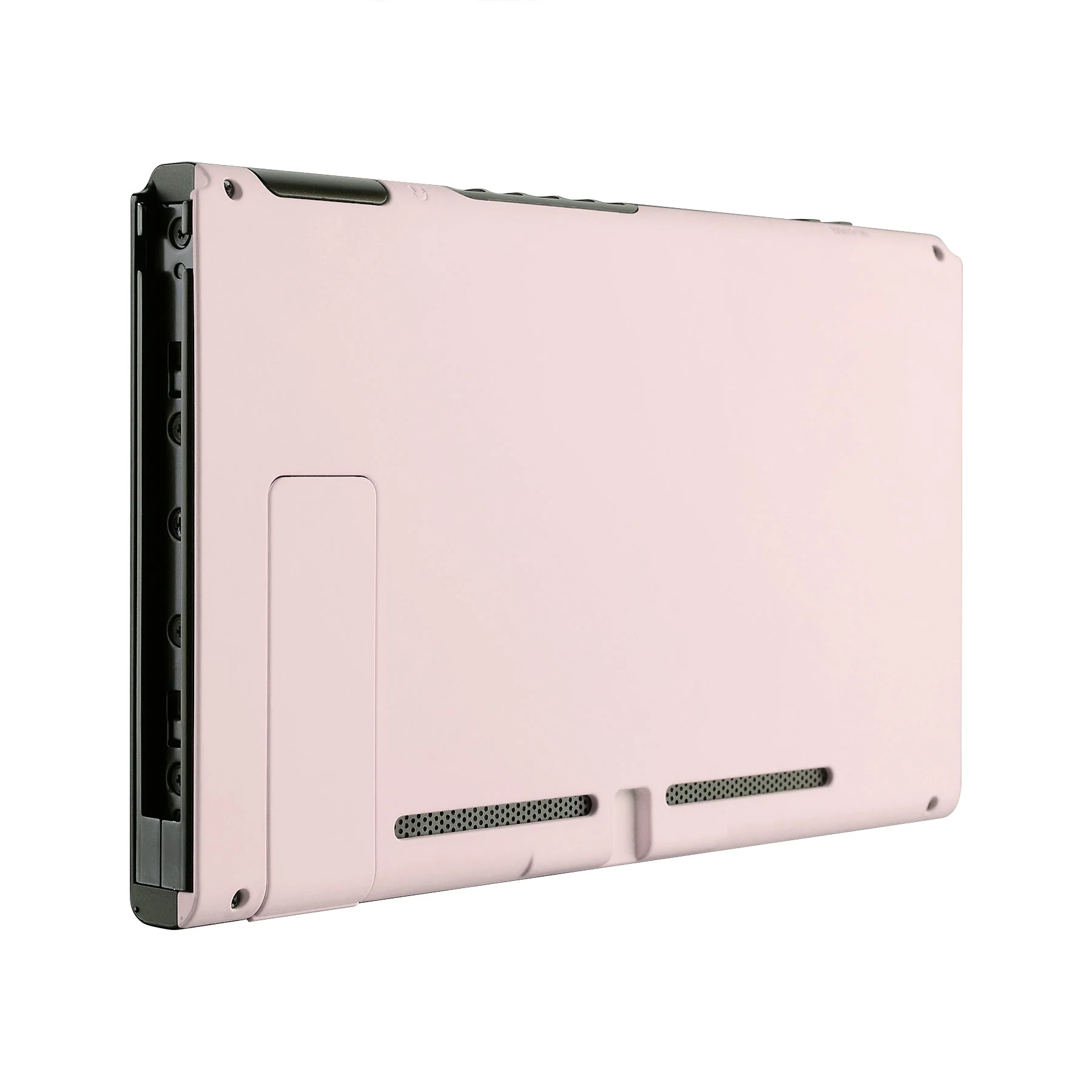 eXtremeRate Replacement Back Plate with Kickstand for Nintendo Switch Console - Cherry Blossoms Pink - Image 5