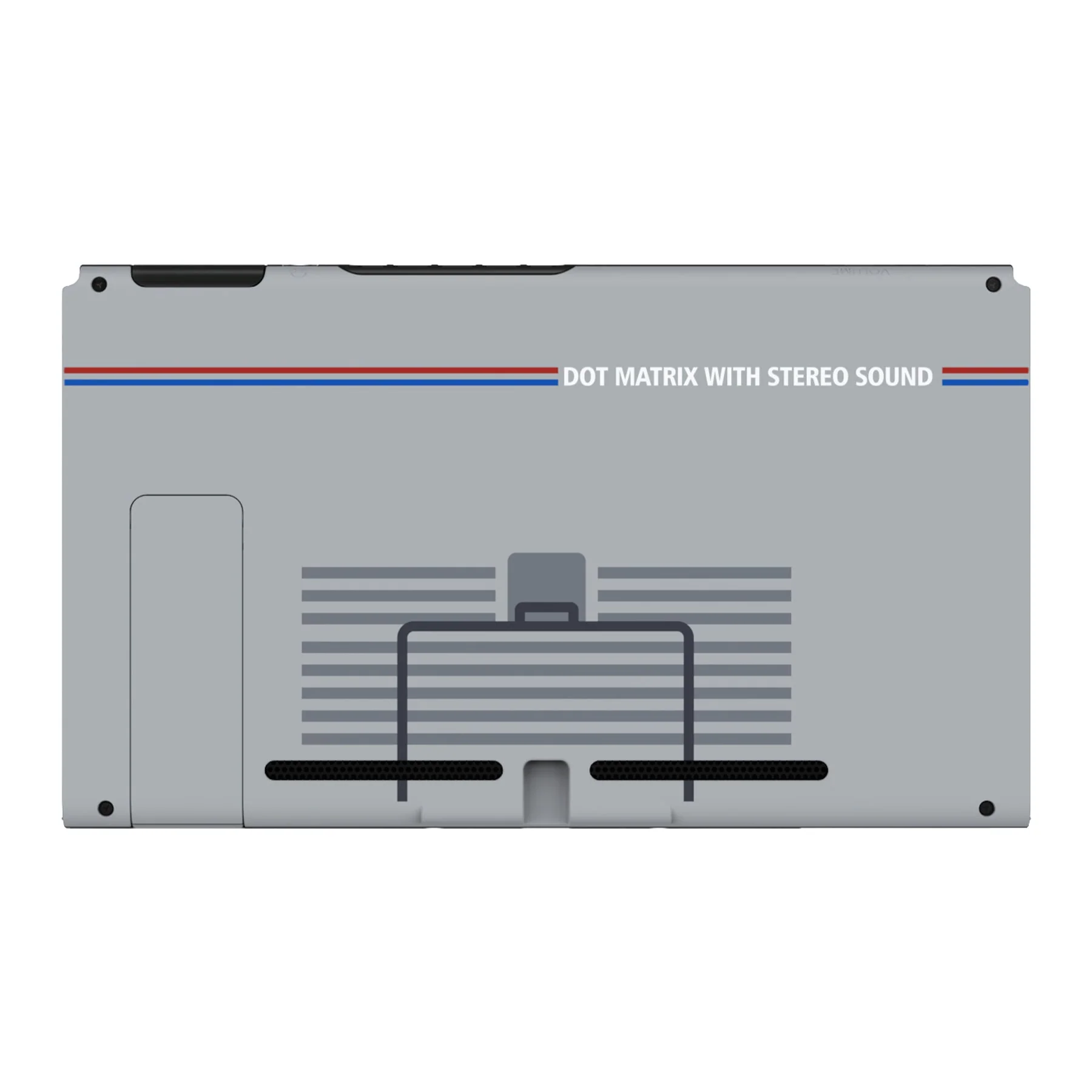 eXtremeRate Replacement Back Plate with Kickstand for Nintendo Switch Console - Classic 1989 GB DMG-01 - Image 4