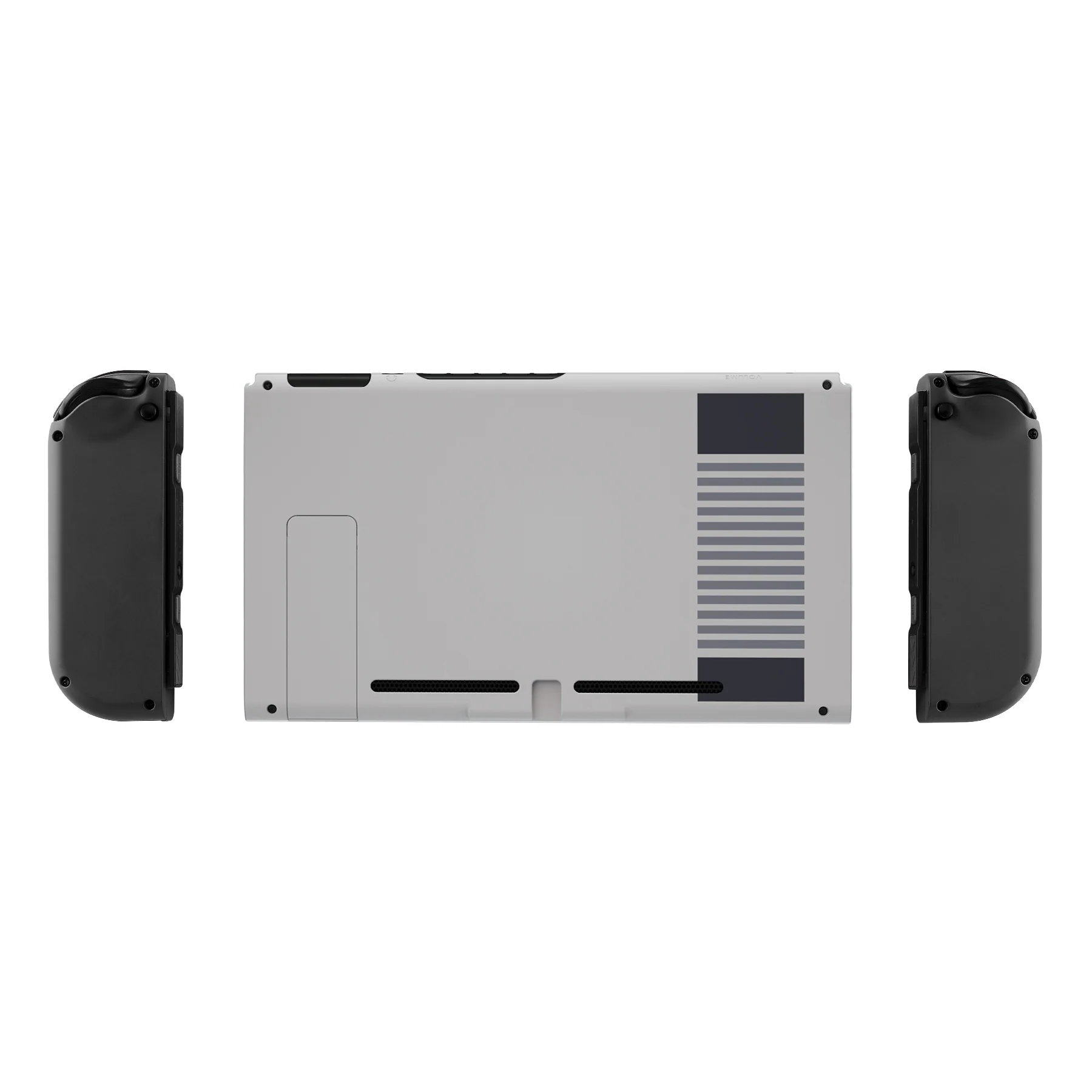 eXtremeRate Replacement Back Plate with Kickstand for Nintendo Switch Console - Classics NES Style - Image 3