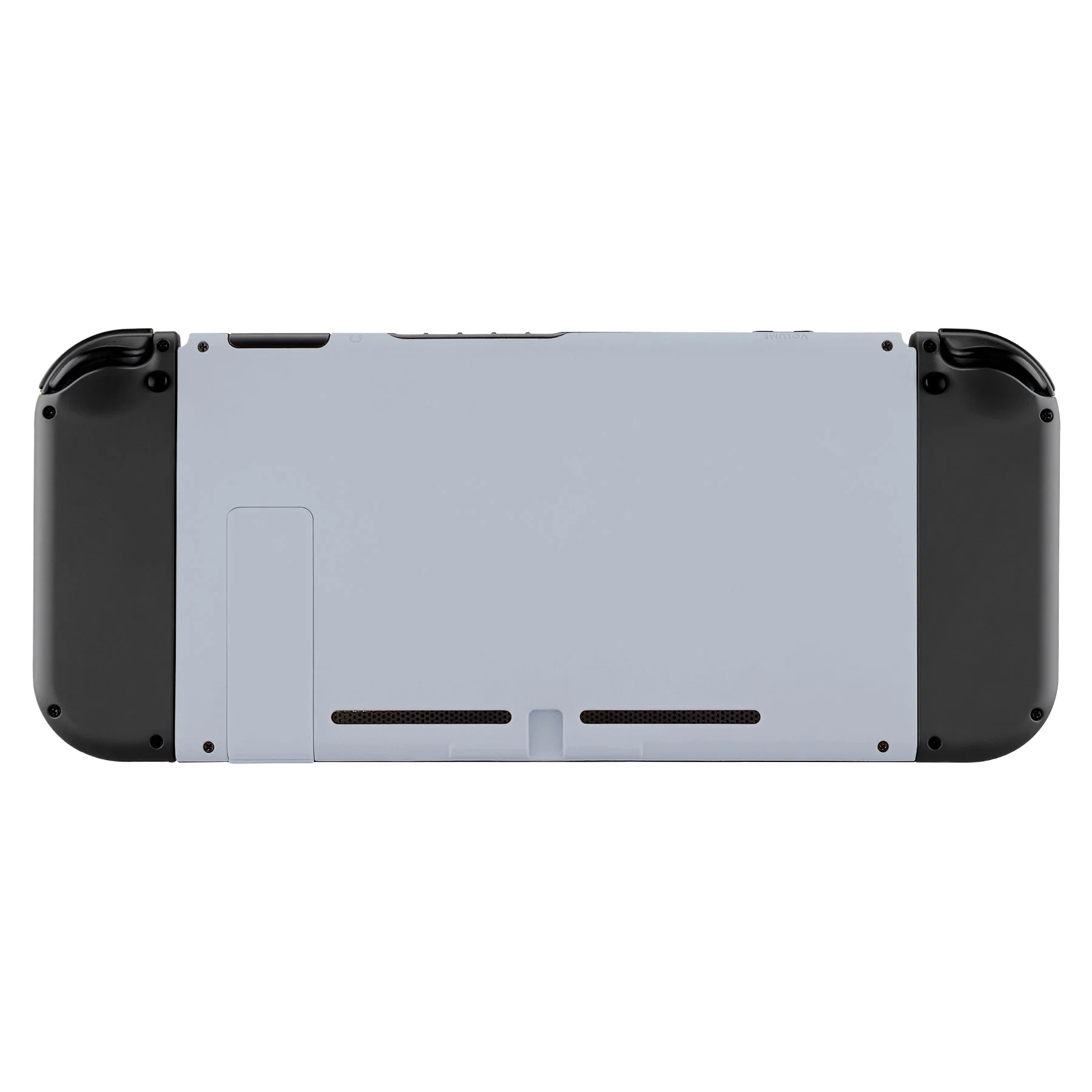 eXtremeRate Replacement Back Plate with Kickstand for Nintendo Switch Console - New Hope Gray - Image 2