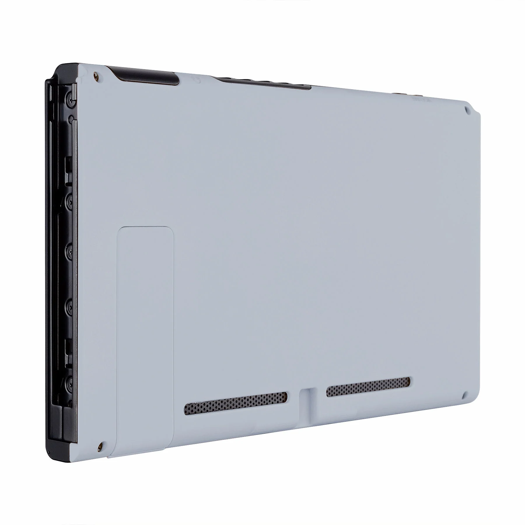 eXtremeRate Replacement Back Plate with Kickstand for Nintendo Switch Console - New Hope Gray - Image 5