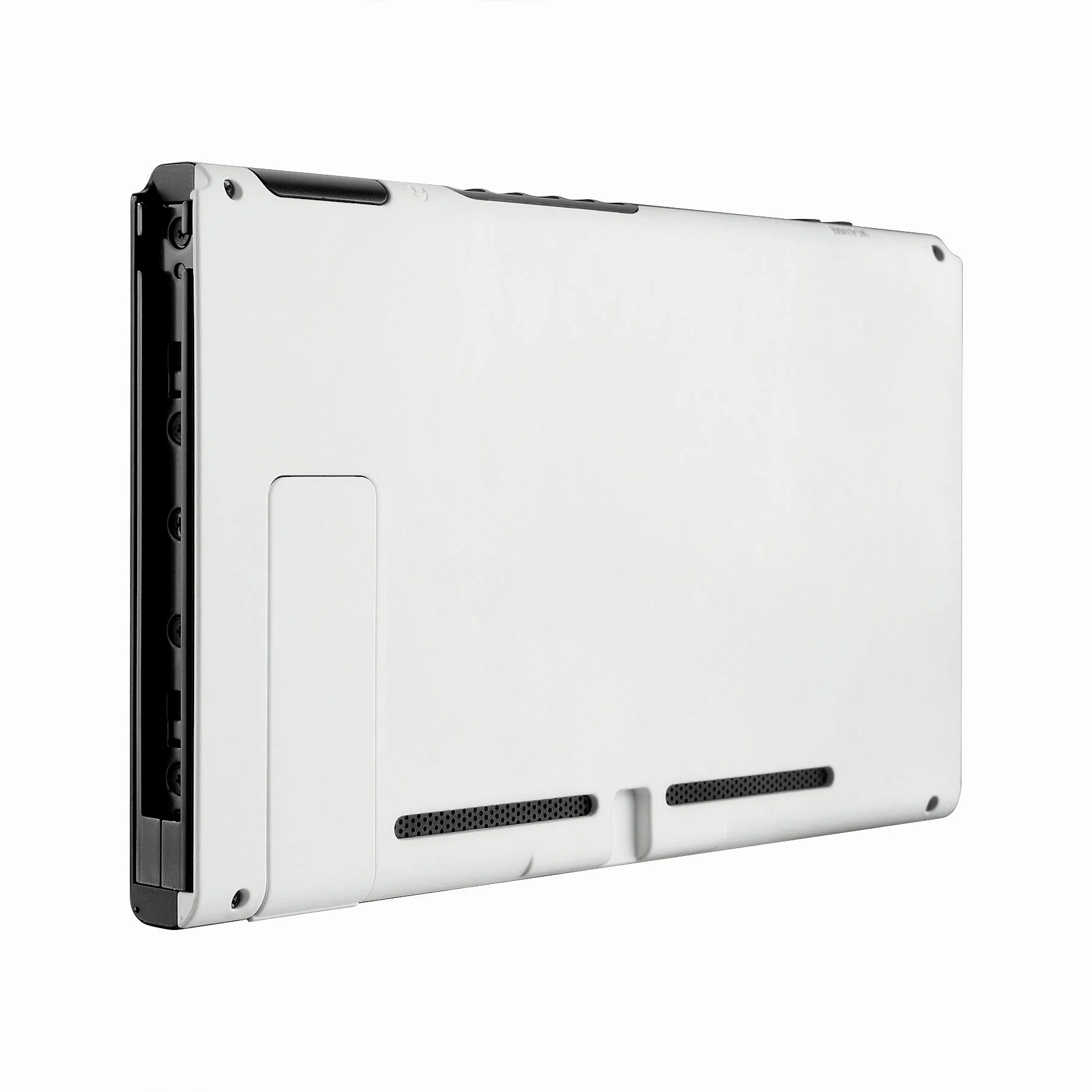 eXtremeRate Replacement Back Plate with Kickstand for Nintendo Switch Console - White - Image 5