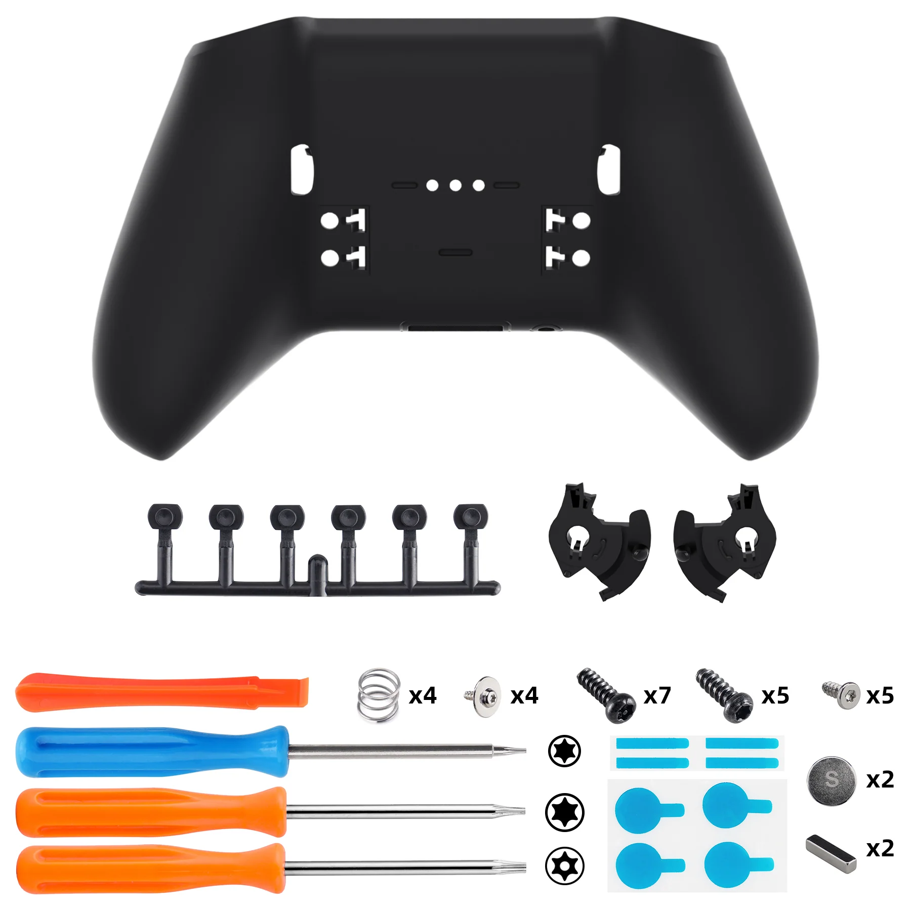 eXtremeRate Replacement Bottom Shell Case for Xbox Elite Series 2 & Elite Series 2 Core Controller Model 1797 - Black - Image 2