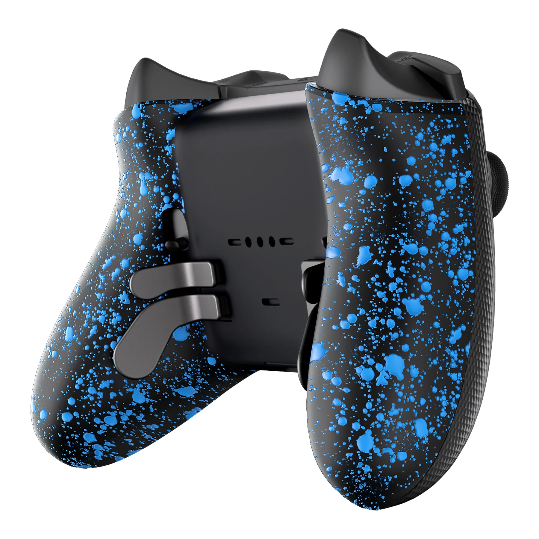 eXtremeRate Replacement Bottom Shell Case for Xbox Elite Series 2 & Elite Series 2 Core Controller Model 1797 - Textured Blue - Image 10