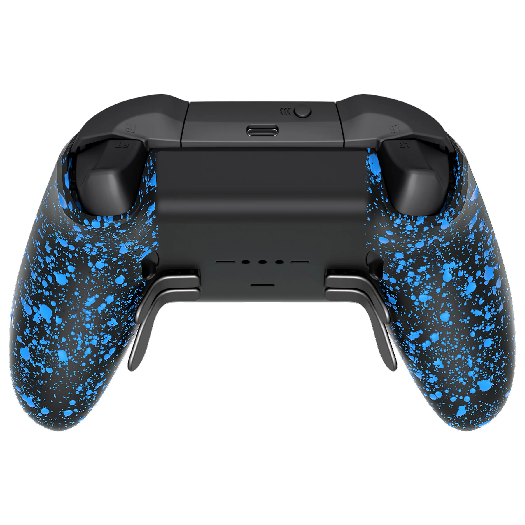 eXtremeRate Replacement Bottom Shell Case for Xbox Elite Series 2 & Elite Series 2 Core Controller Model 1797 - Textured Blue - Image 8