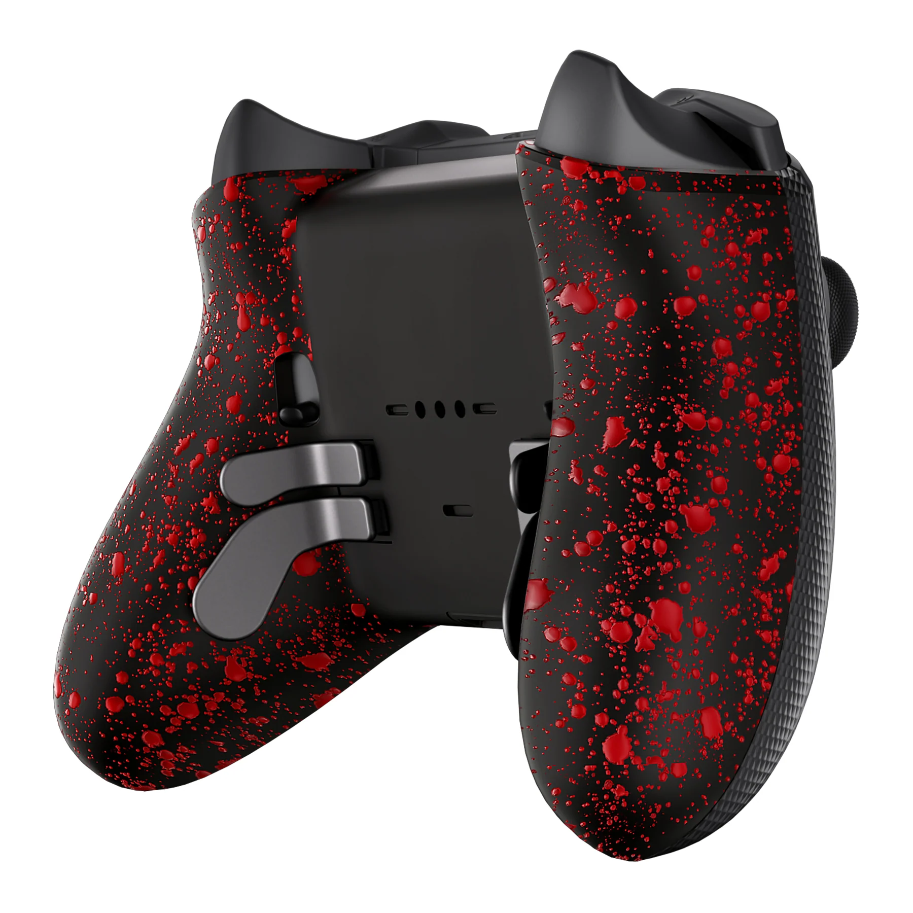eXtremeRate Replacement Bottom Shell Case for Xbox Elite Series 2 & Elite Series 2 Core Controller Model 1797 - Textured Red - Image 9