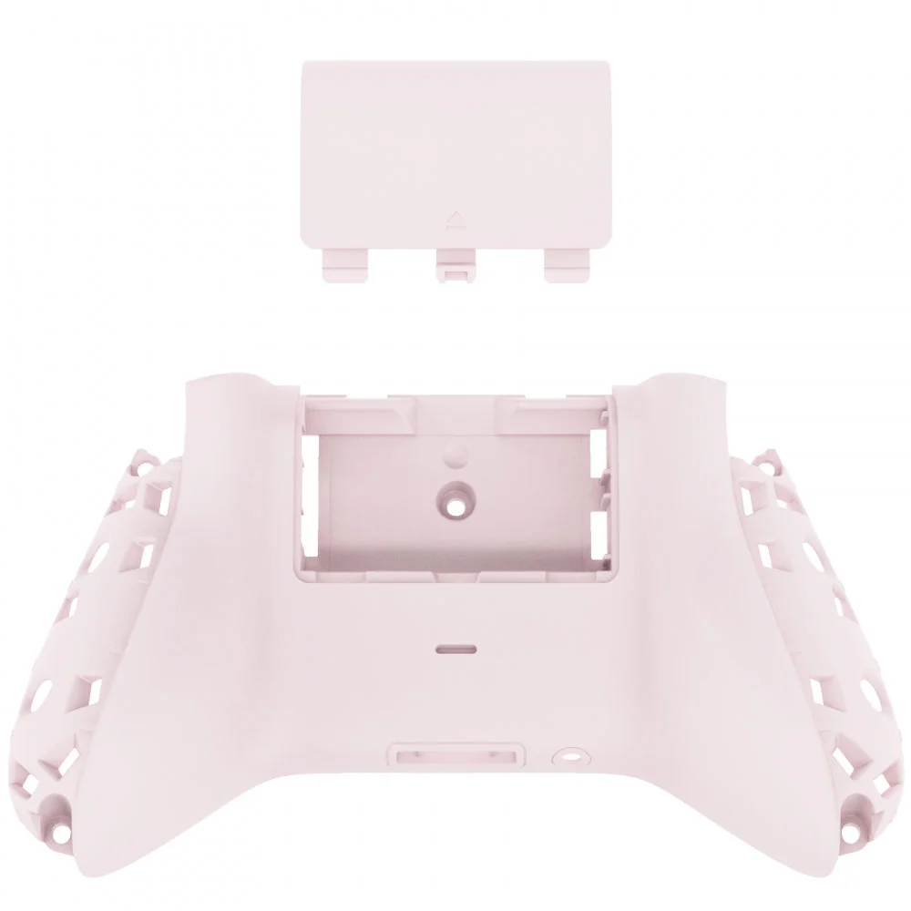 eXtremeRate Replacement Bottom Shell with Battery Cover for Xbox Series X & S Controller - Cherry Blossoms Pink - Image 2