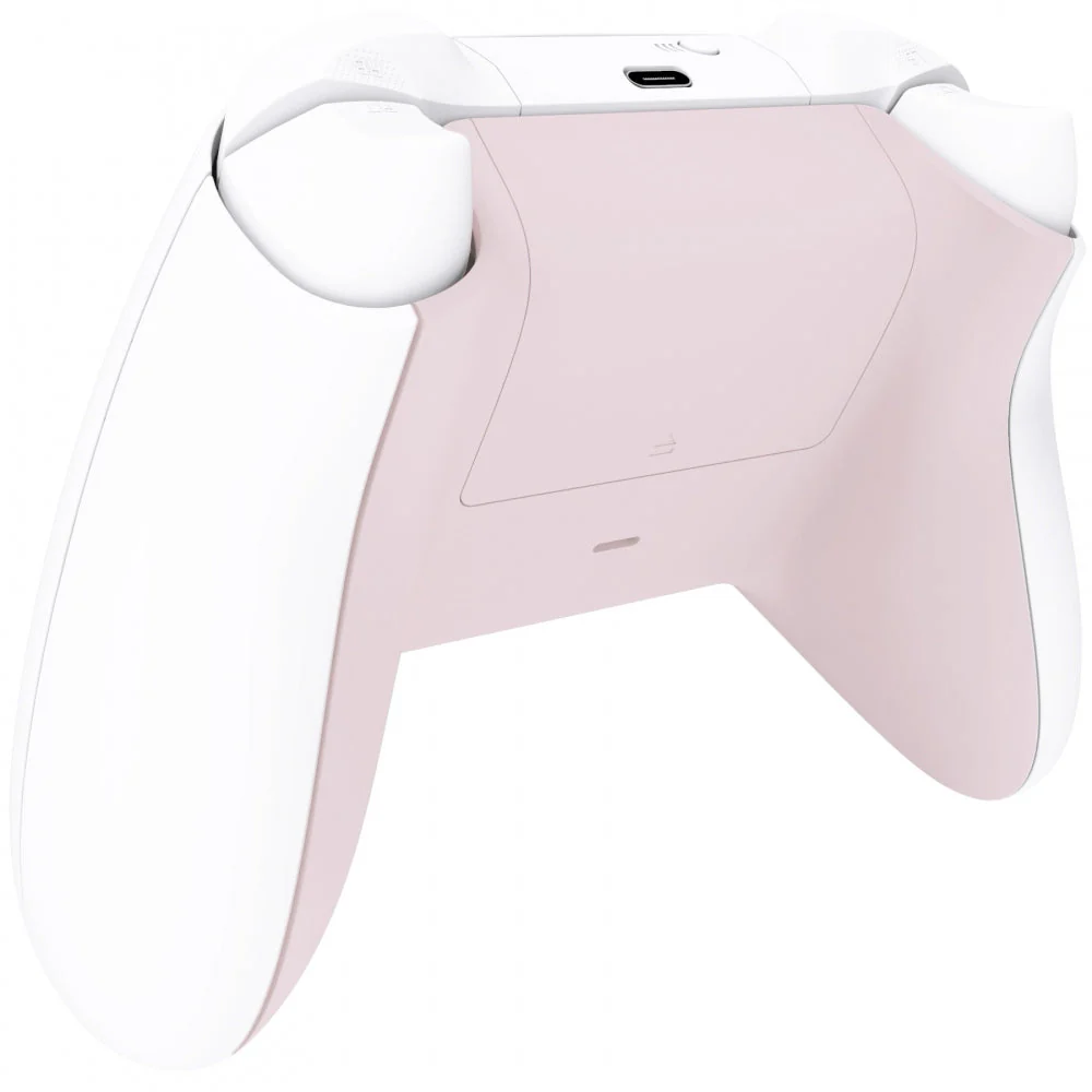 eXtremeRate Replacement Bottom Shell with Battery Cover for Xbox Series X & S Controller - Cherry Blossoms Pink - Image 5
