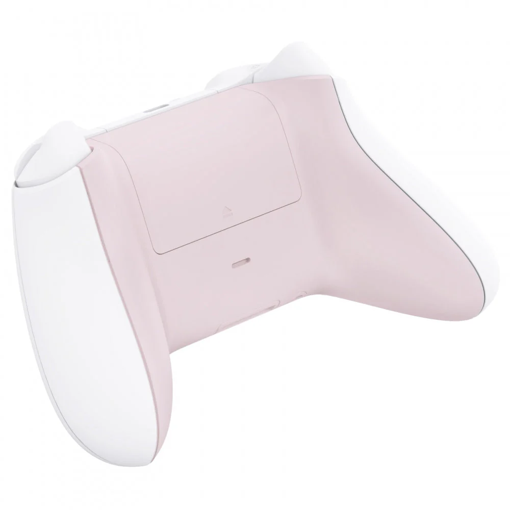 eXtremeRate Replacement Bottom Shell with Battery Cover for Xbox Series X & S Controller - Cherry Blossoms Pink - Image 7
